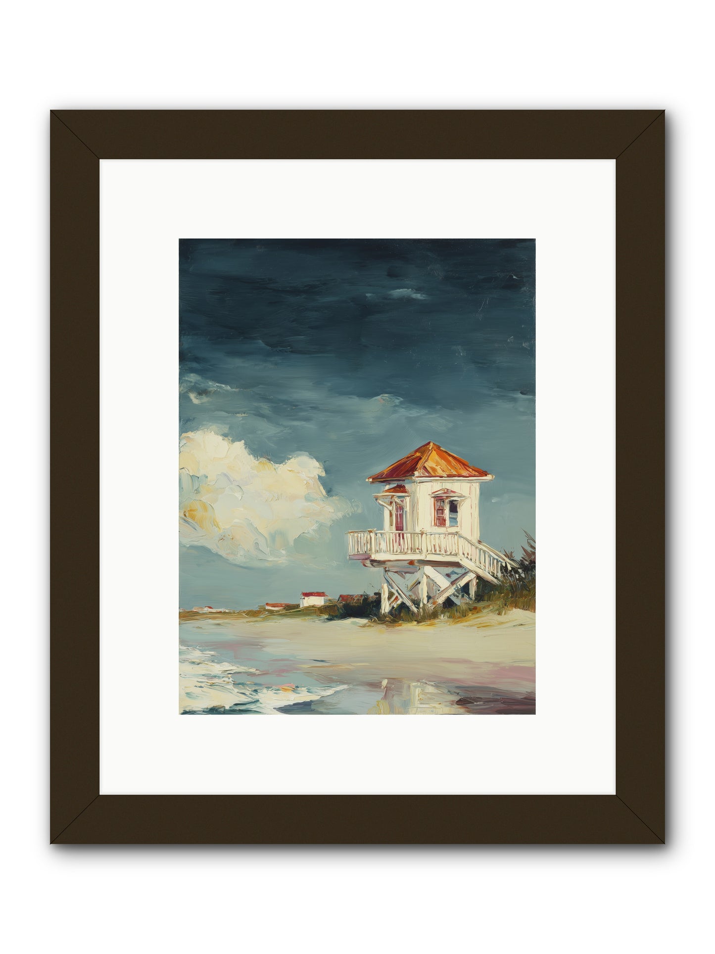 July's Perfect Moment -- Framed Print - Black 9x12