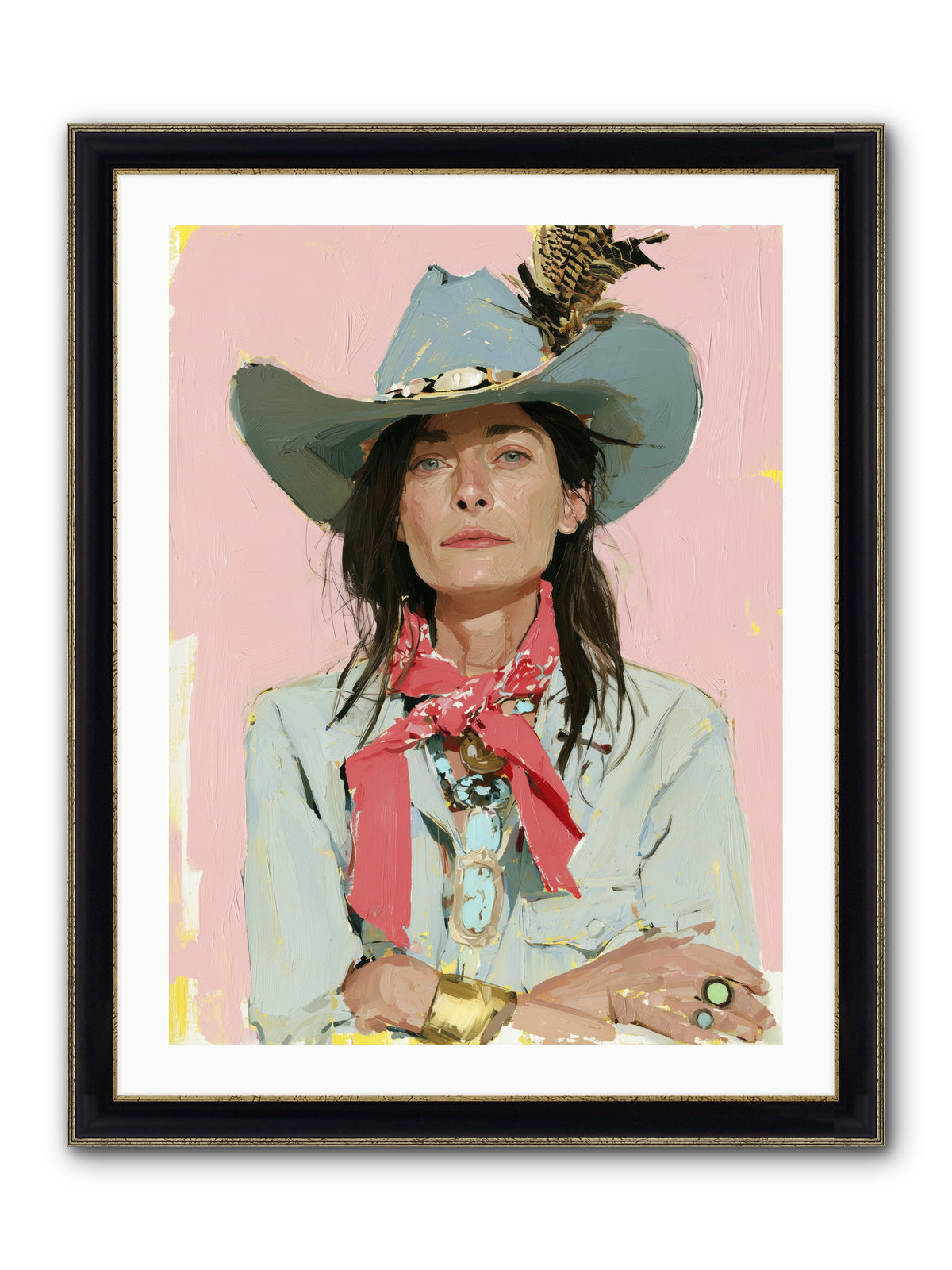 June’s Lucky Horseshoe REZ — June’s-Lucky-Horseshoe_REZ-24x32-Framed-Print-Black-Gold.jpg
