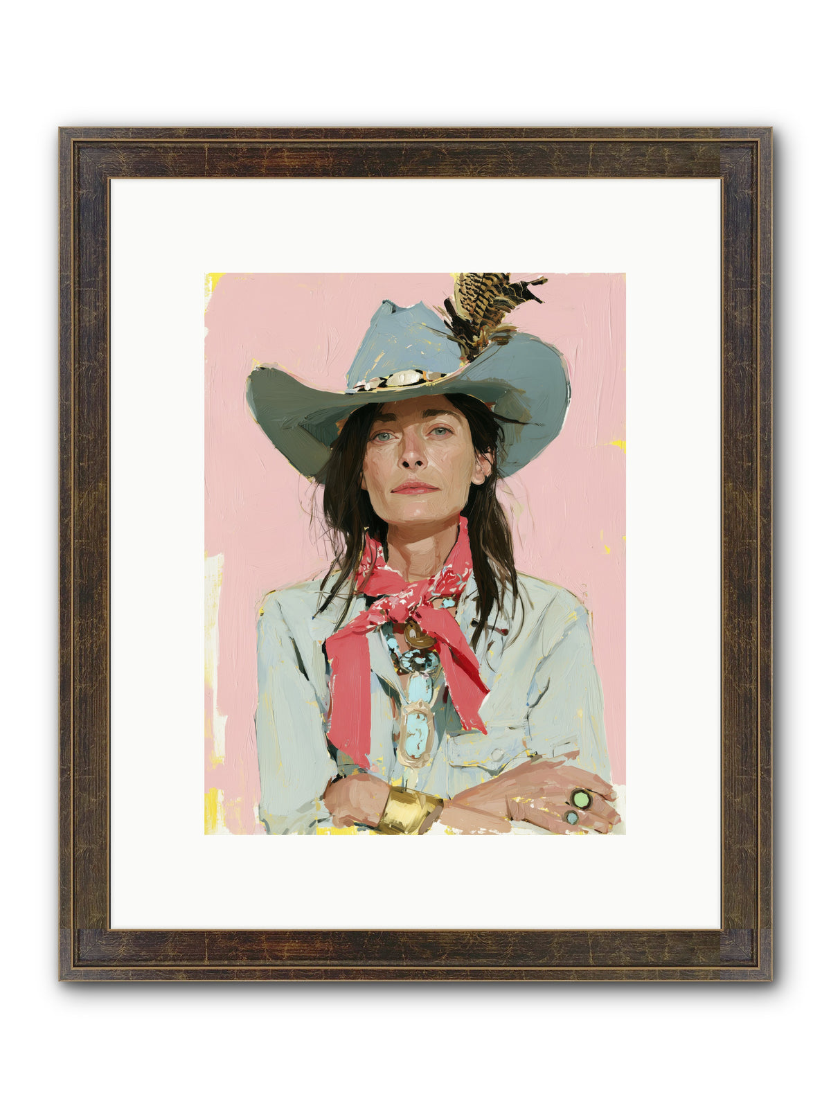 June’s Lucky Horseshoe REZ — June’s-Lucky-Horseshoe_REZ-9x12-Framed-Print-Slimwoods-Black-Gold.jpg