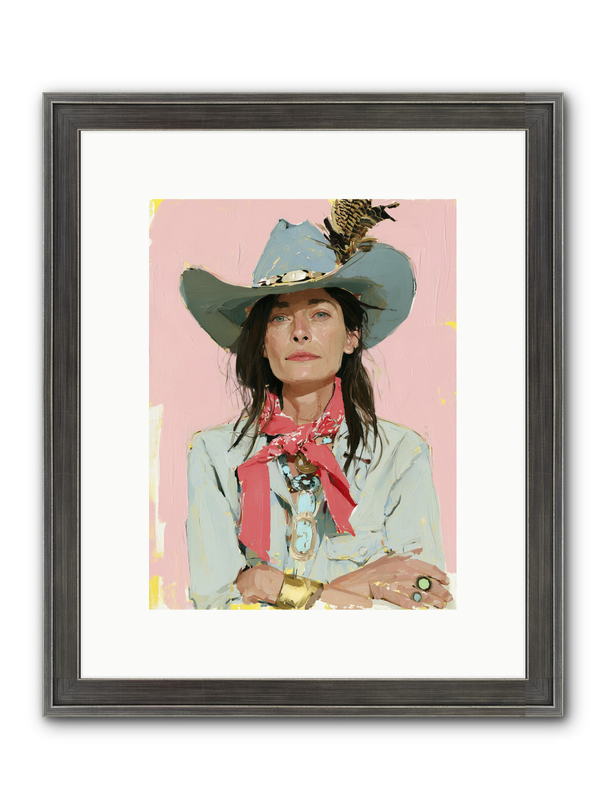 June’s Lucky Horseshoe REZ — June’s-Lucky-Horseshoe_REZ-9x12-Framed-Print-Slimwoods-Black-Silver.jpg