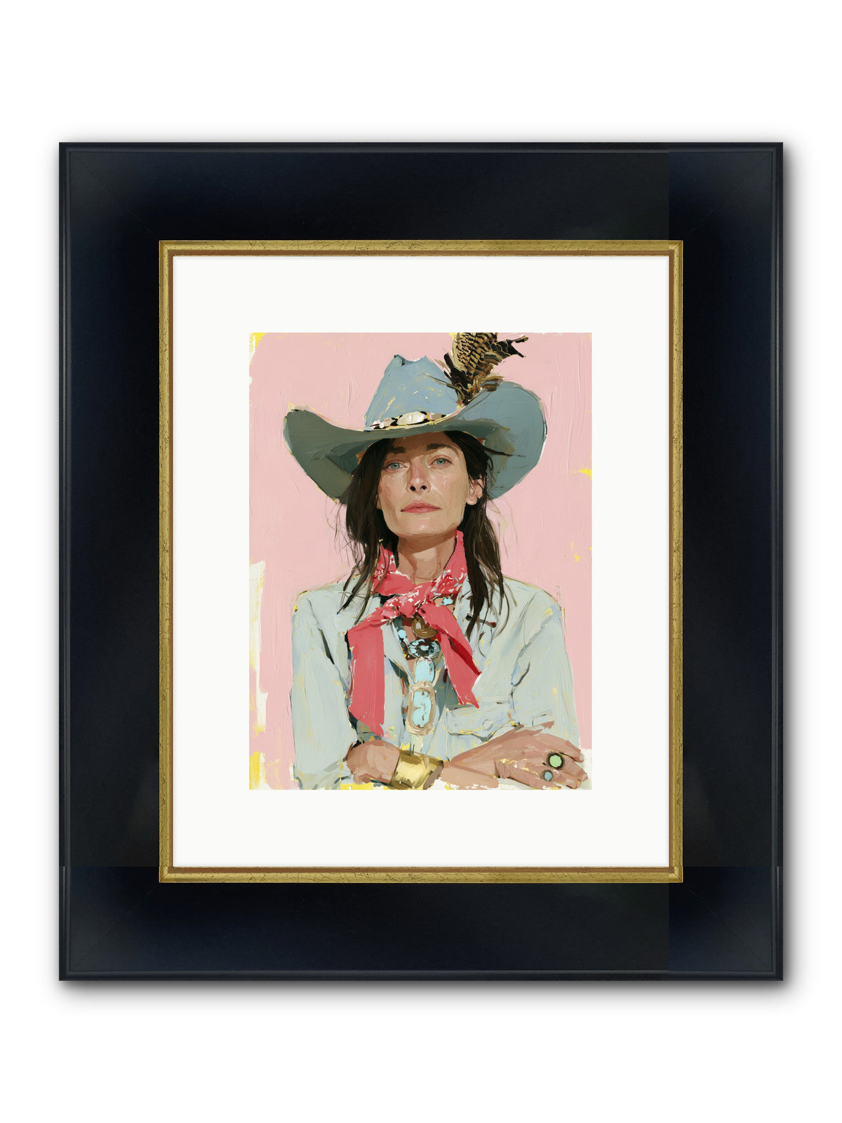 June’s Lucky Horseshoe REZ — June’s-Lucky-Horseshoe_REZ-9x12-Framed-Print-Wide-Black-w-Gold.jpg