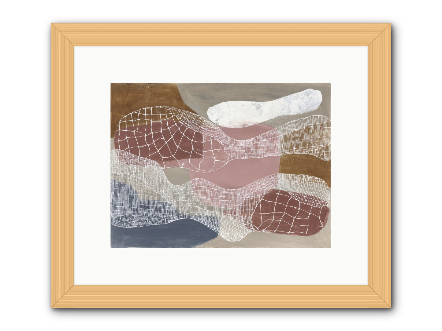 Juniper -- Framed Print - Natural 12x9