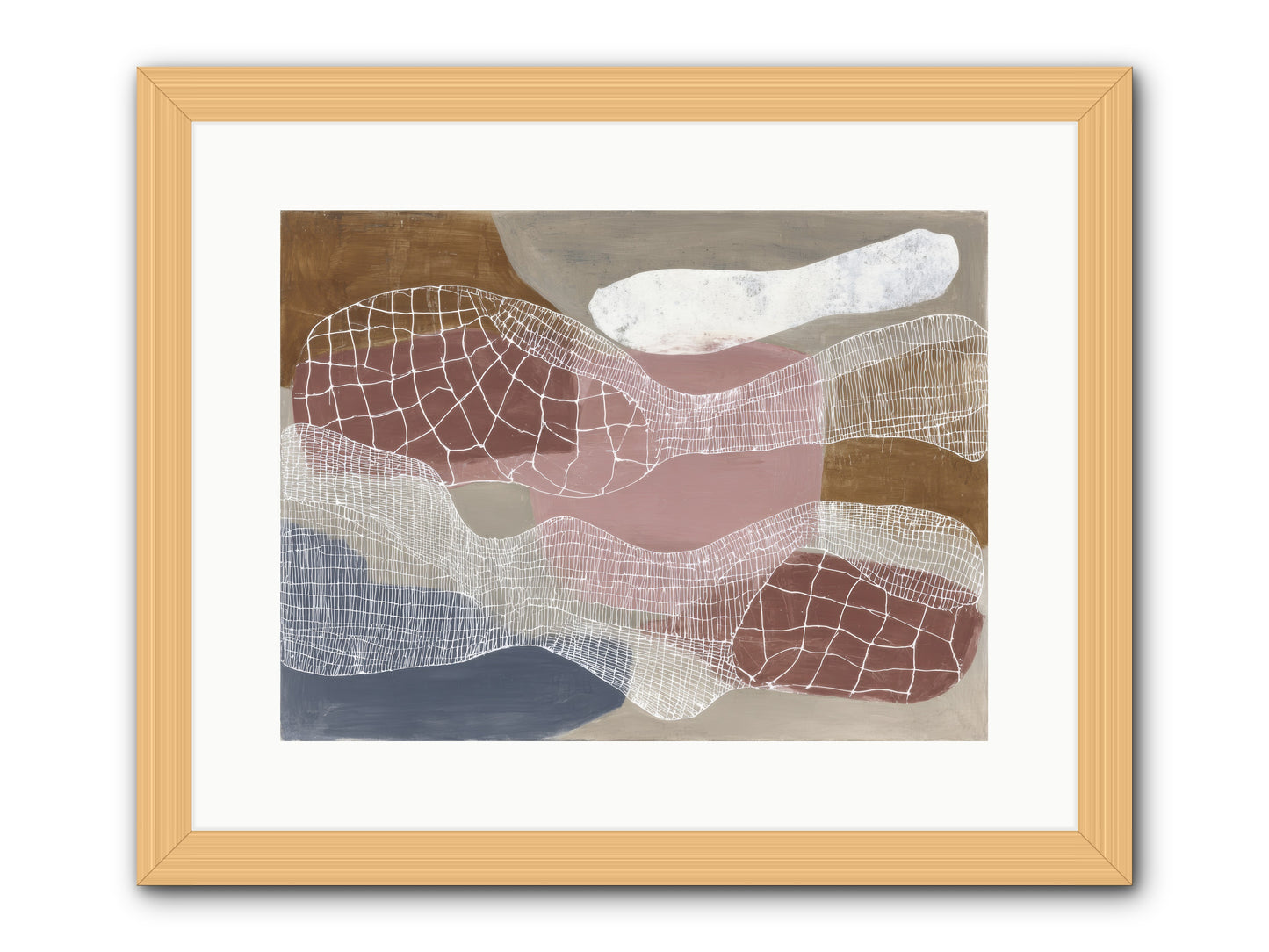 Juniper -- Framed Print - Natural 16x12