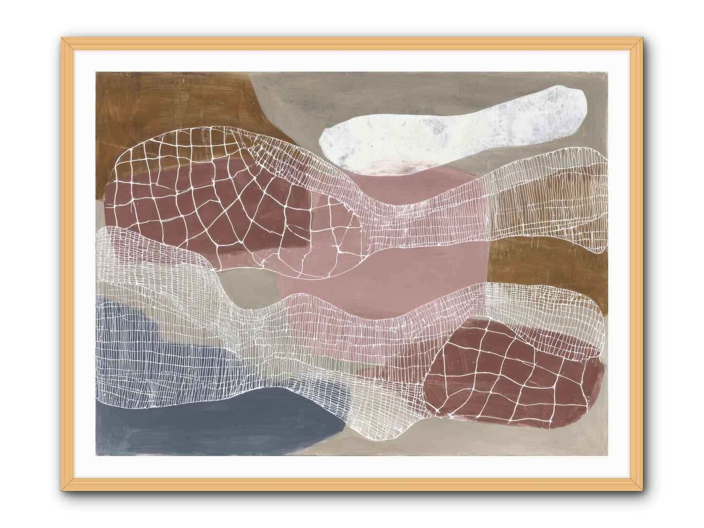 Juniper -- Framed Print - Natural 48x36