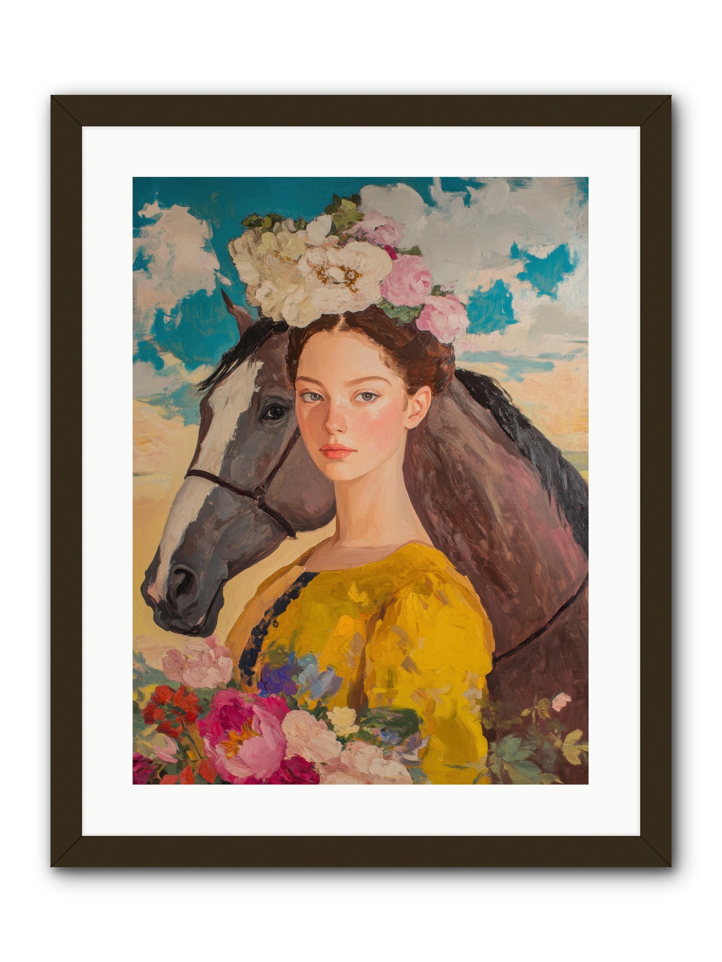 Juniper Ridge -- Framed Print - Black 18x24