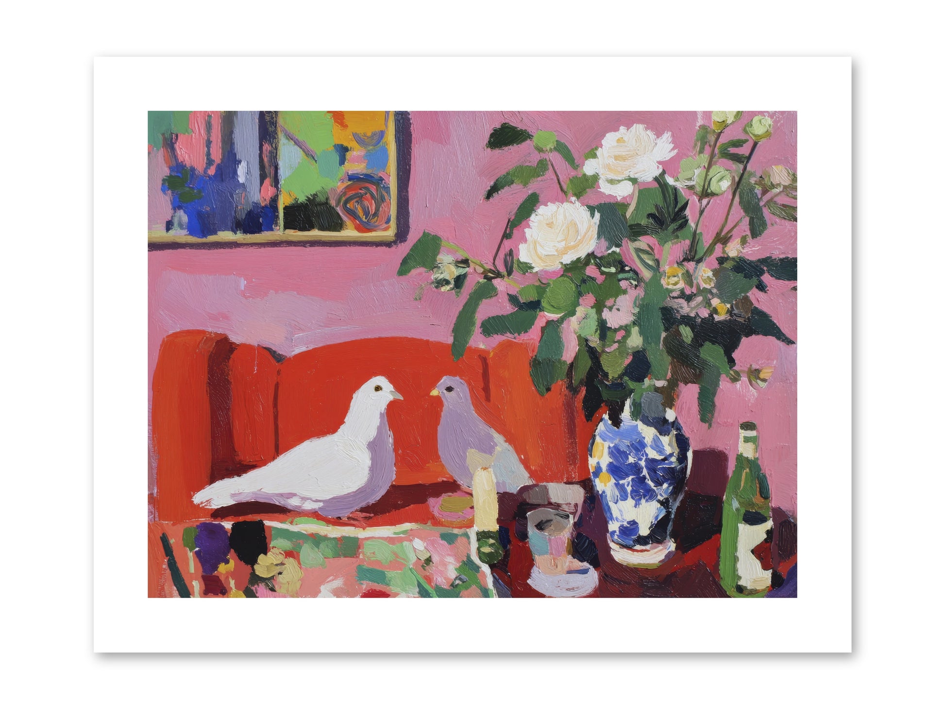 Just a Rumor -- Paper Print 12x9