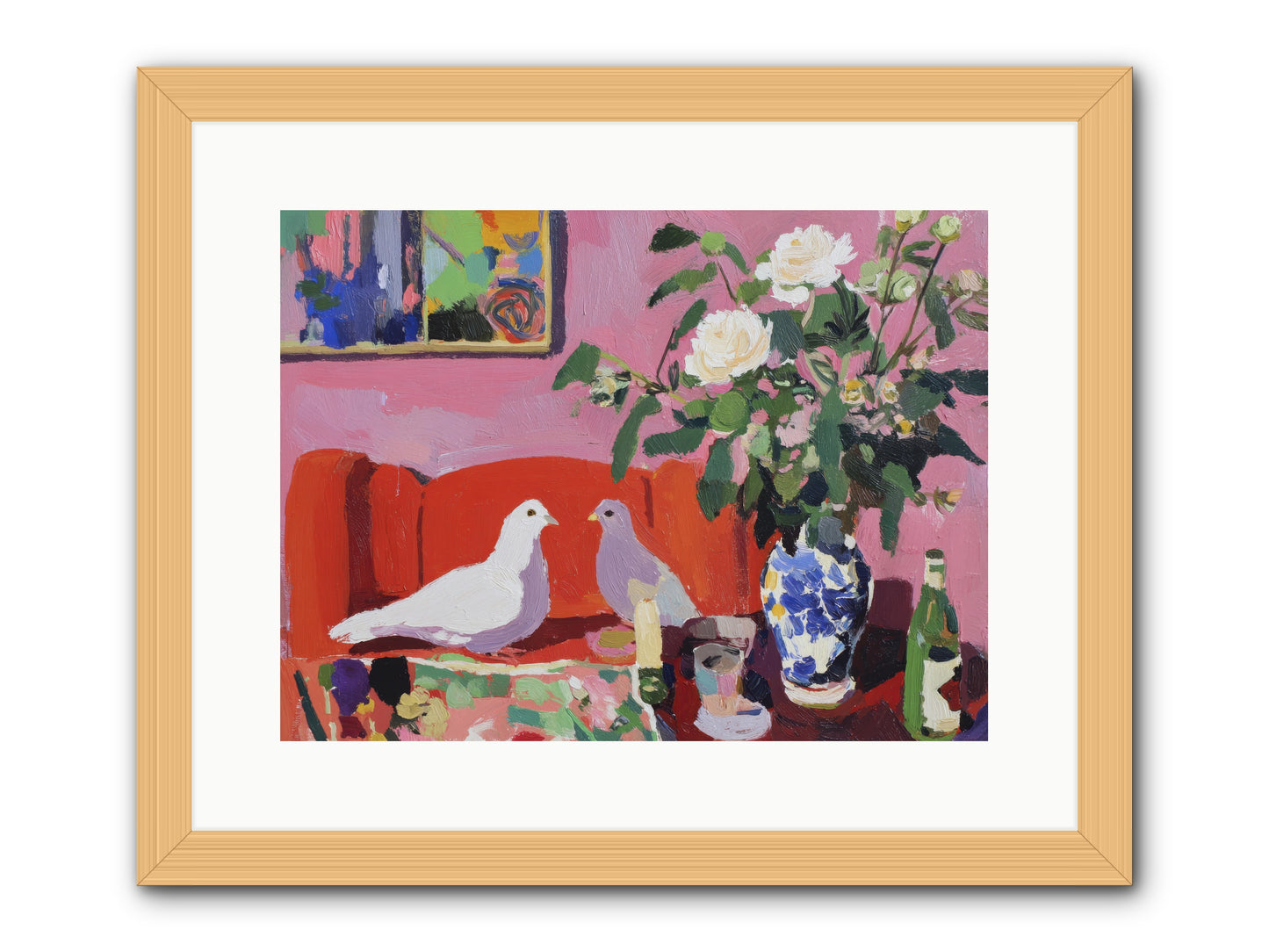 Just a Rumor -- Framed Print - Natural 16x12