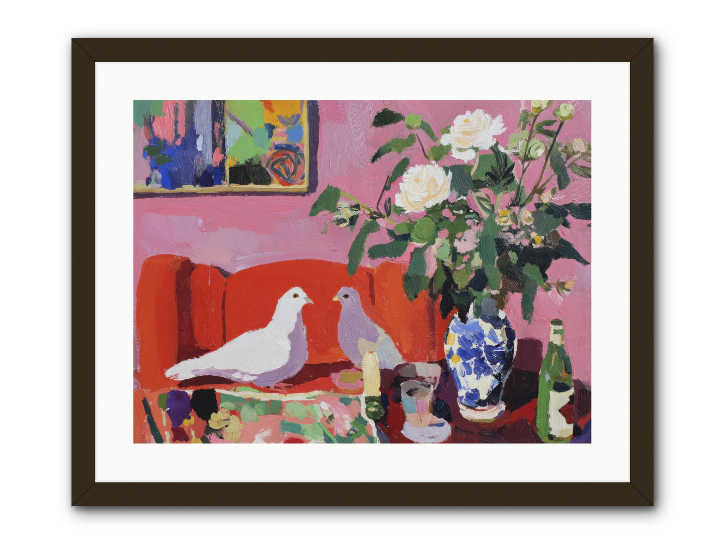 Just a Rumor -- Framed Print - Black 24x18