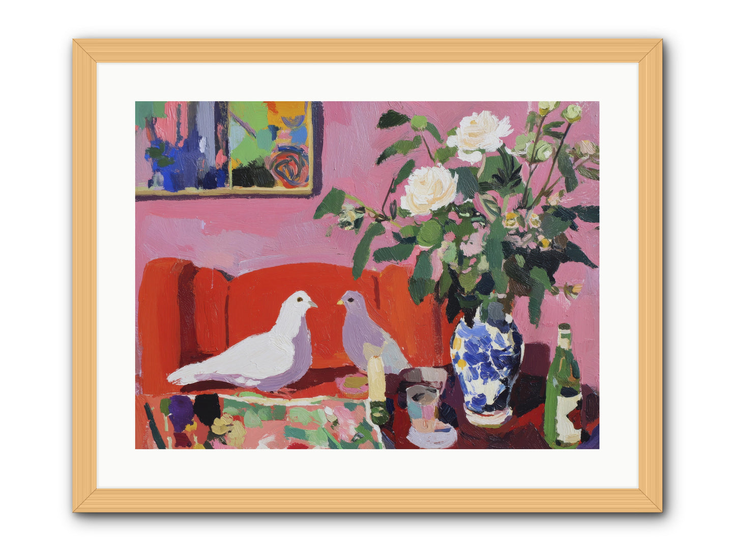 Just a Rumor -- Framed Print - Natural 24x18