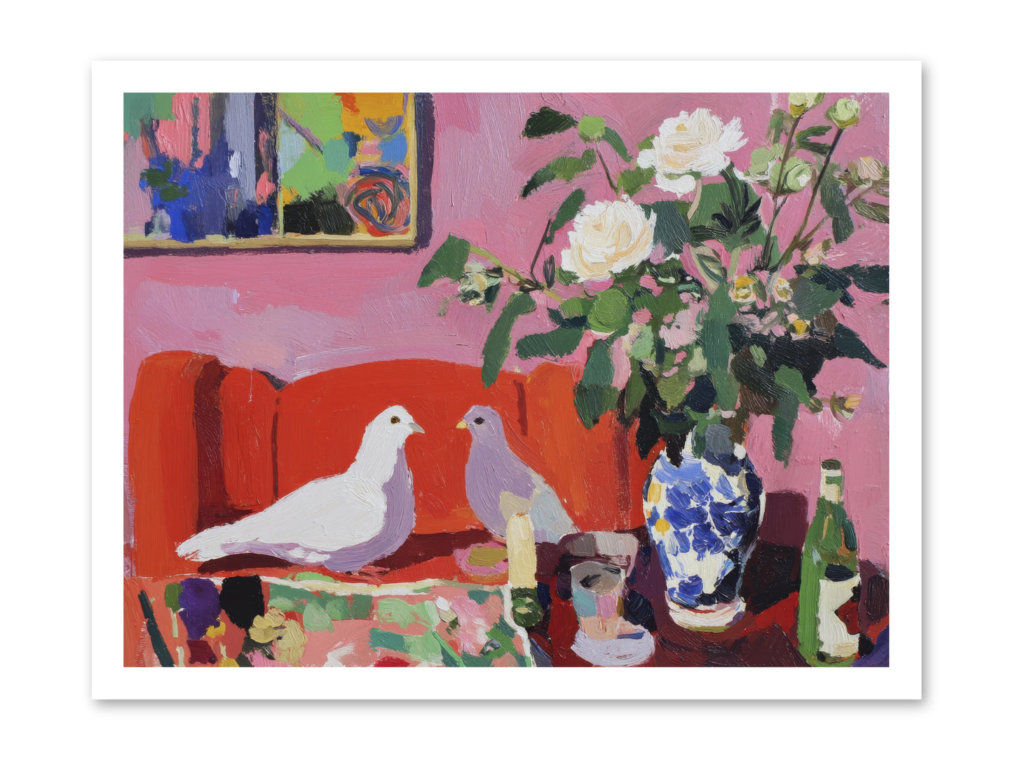 Just a Rumor -- Loose Canvas Print 24x18
