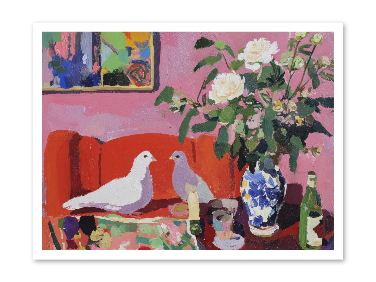 Just a Rumor -- Loose Canvas Print 32x24