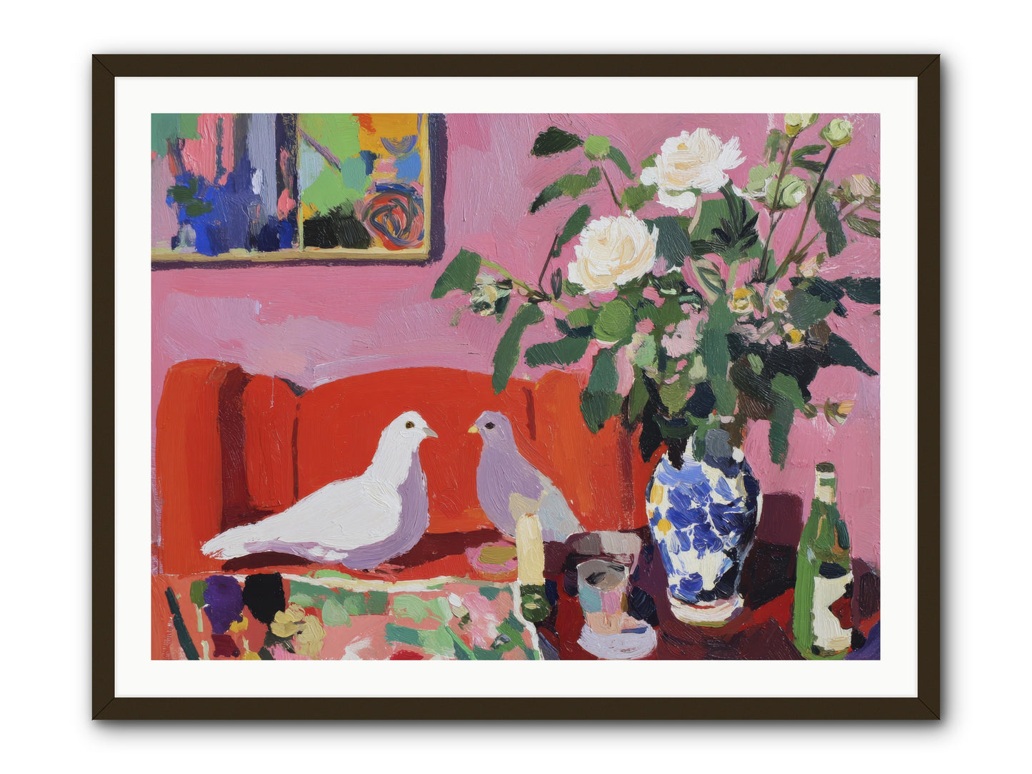 Just a Rumor -- Framed Print - Black 40x30