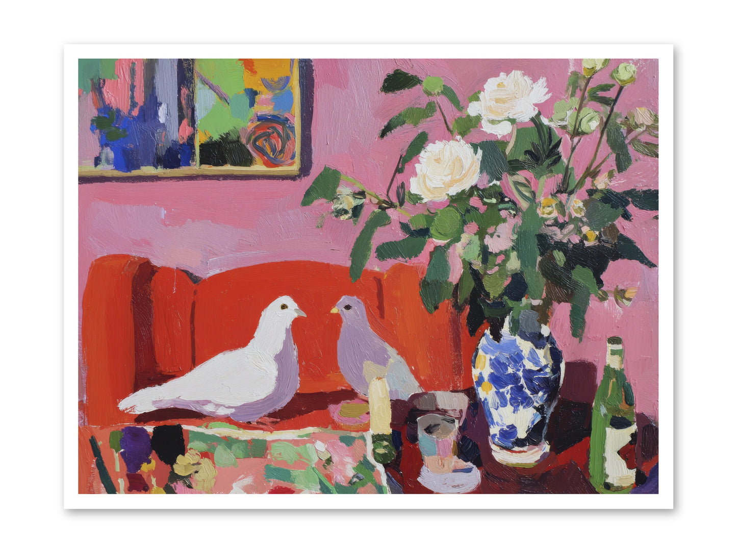 Just a Rumor -- Loose Canvas Print 40x30