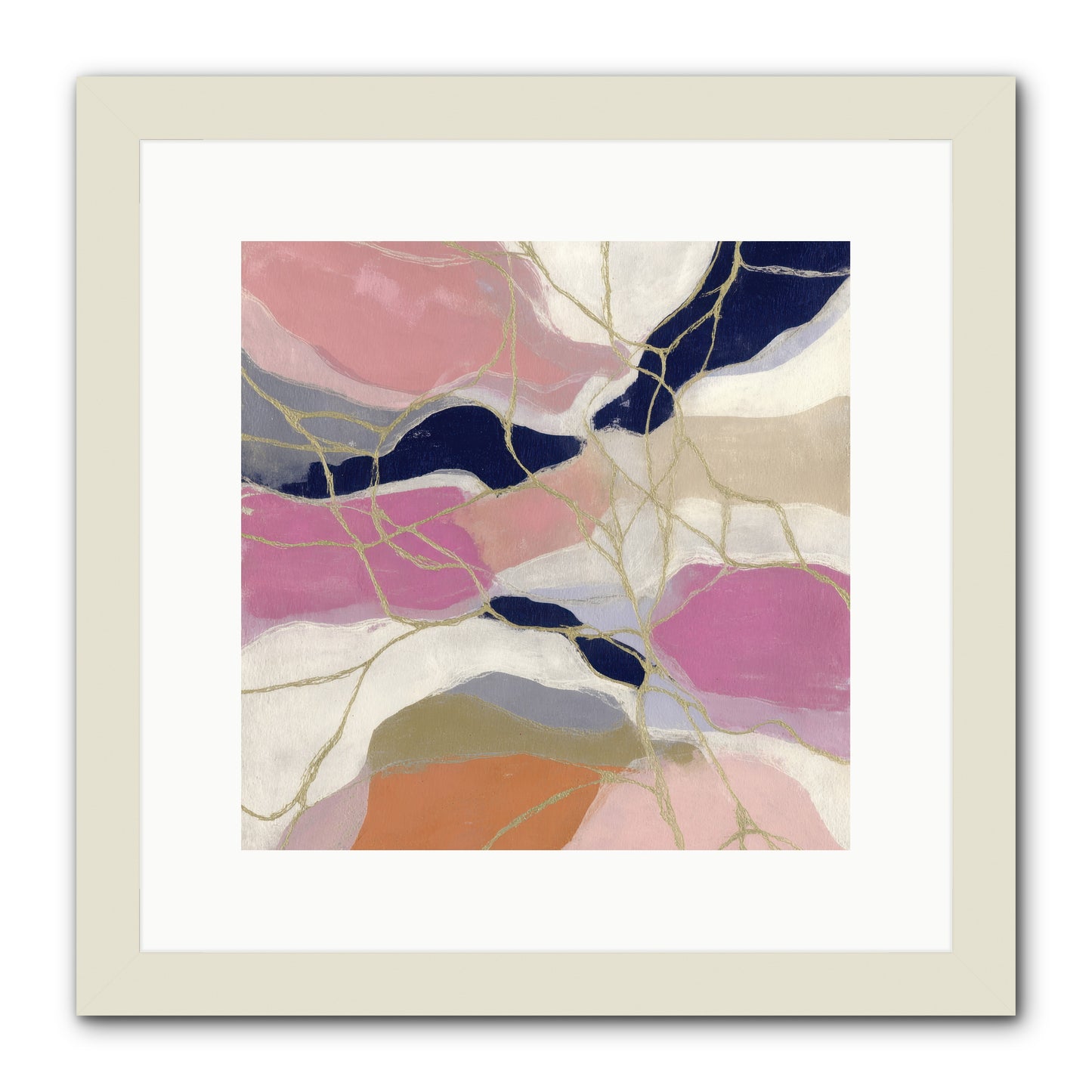 Kael -- Framed Print - White 12x12