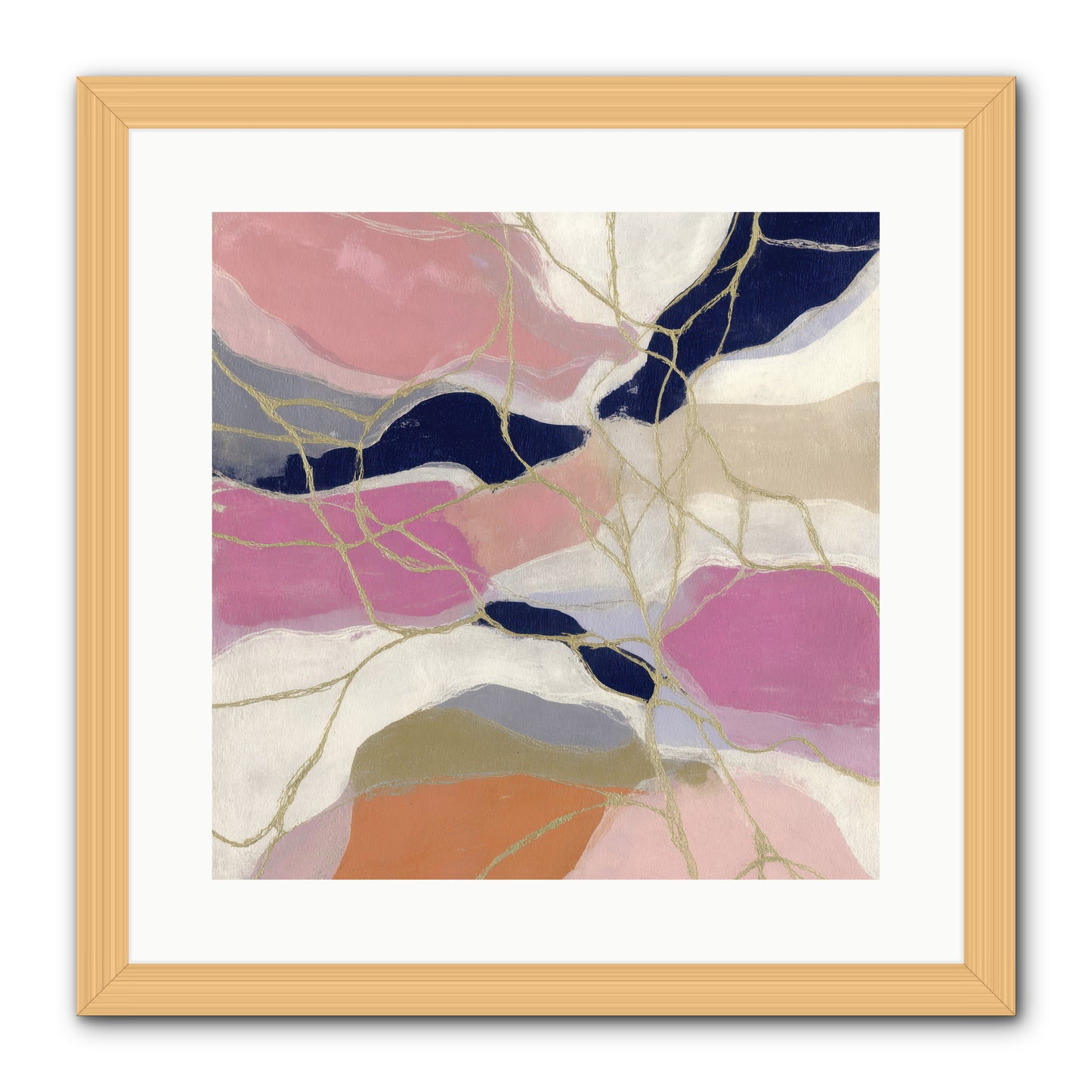Kael -- Framed Print - Natural 16x16