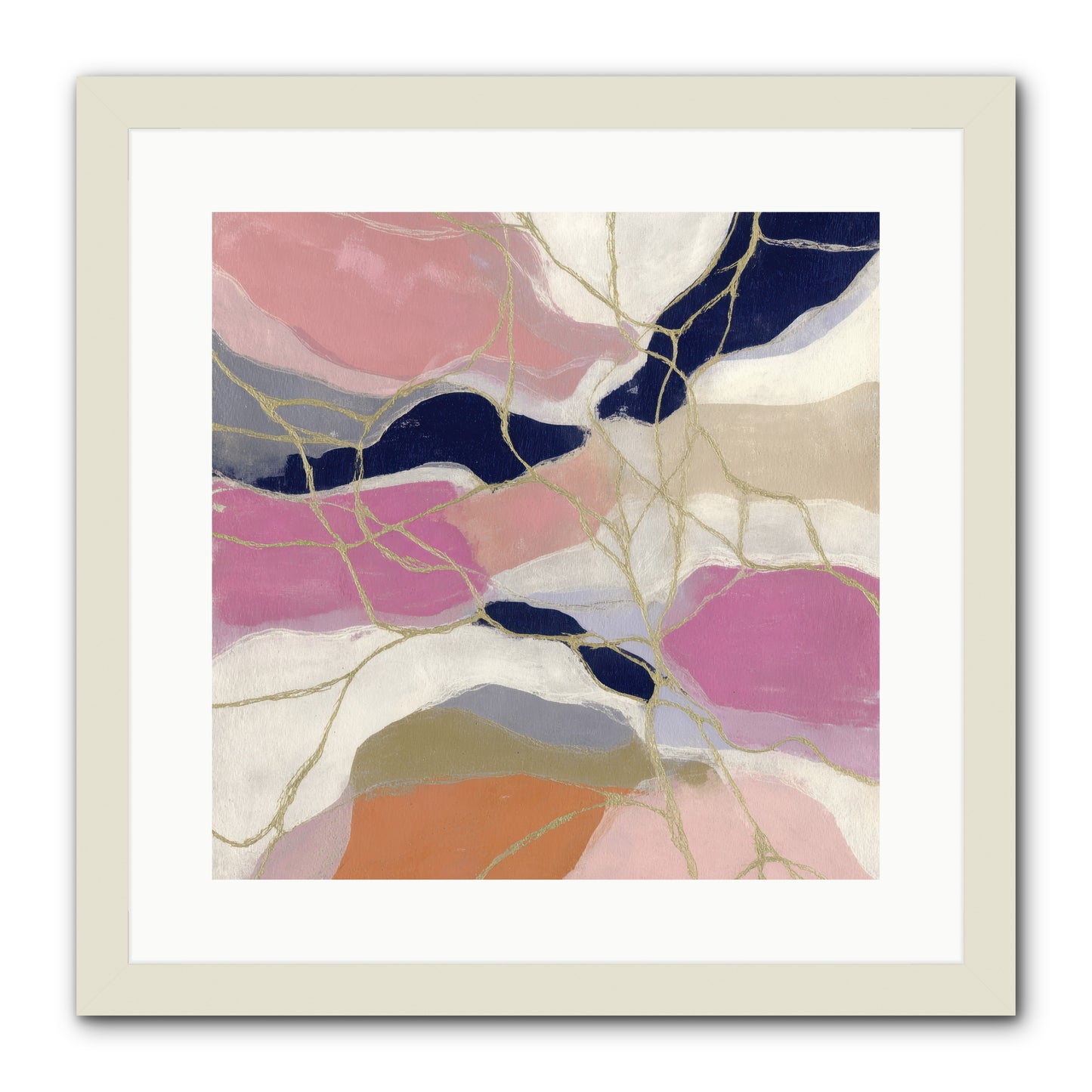 Kael -- Framed Print - White 16x16