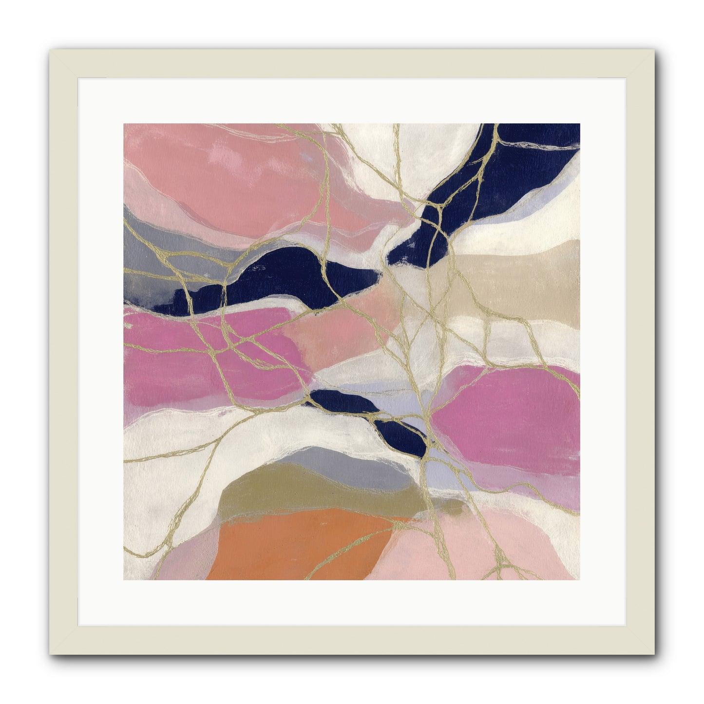 Kael -- Framed Print - White 20x20