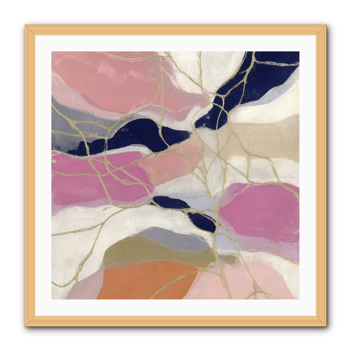 Kael -- Framed Print - Natural 30x30