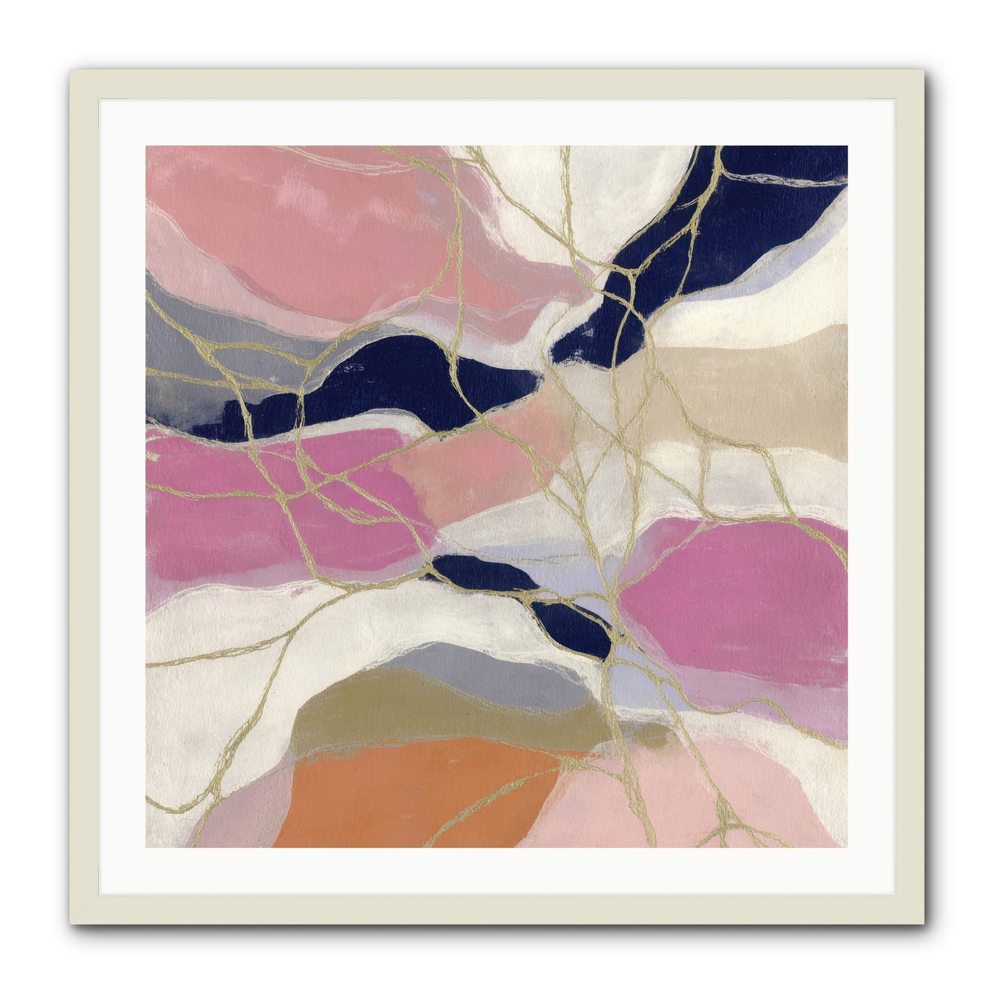 Kael -- Framed Print - White 30x30