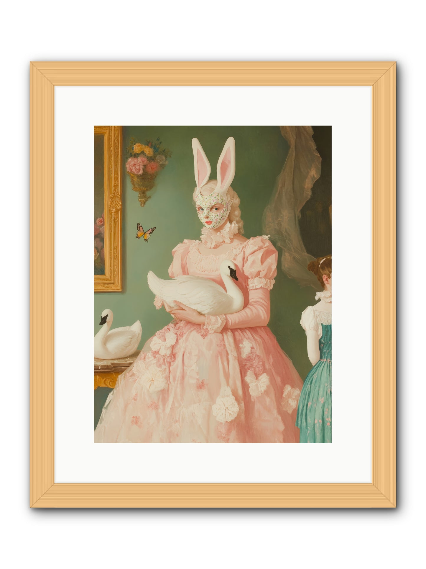 Keeper of FlightRez2 -- Framed Print - Natural 12x16