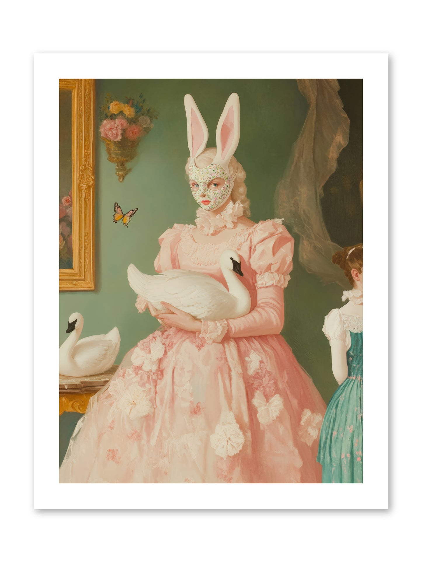 Keeper of FlightRez2 -- Loose Canvas Print 12x16