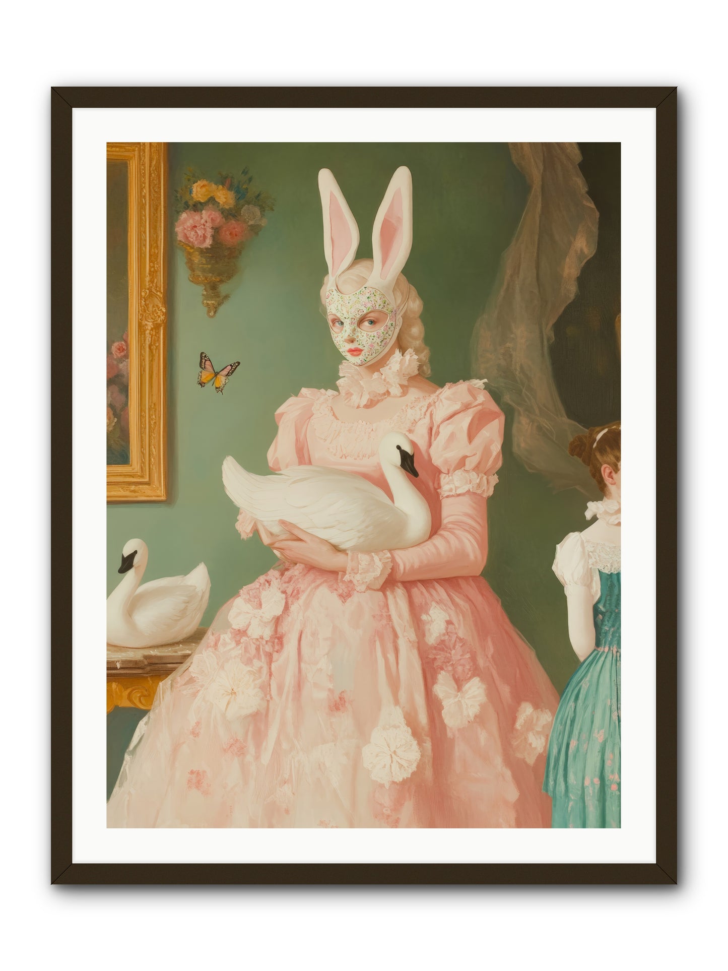 Keeper of FlightRez2 -- Framed Print - Black 30x40