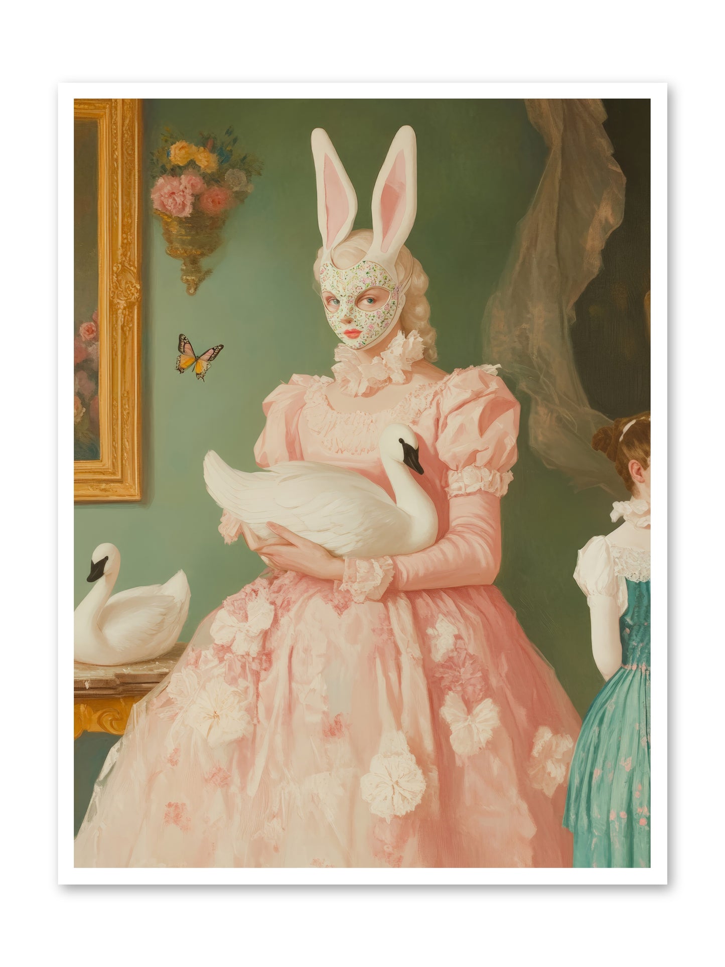 Keeper of FlightRez2 -- Loose Canvas Print 36x48