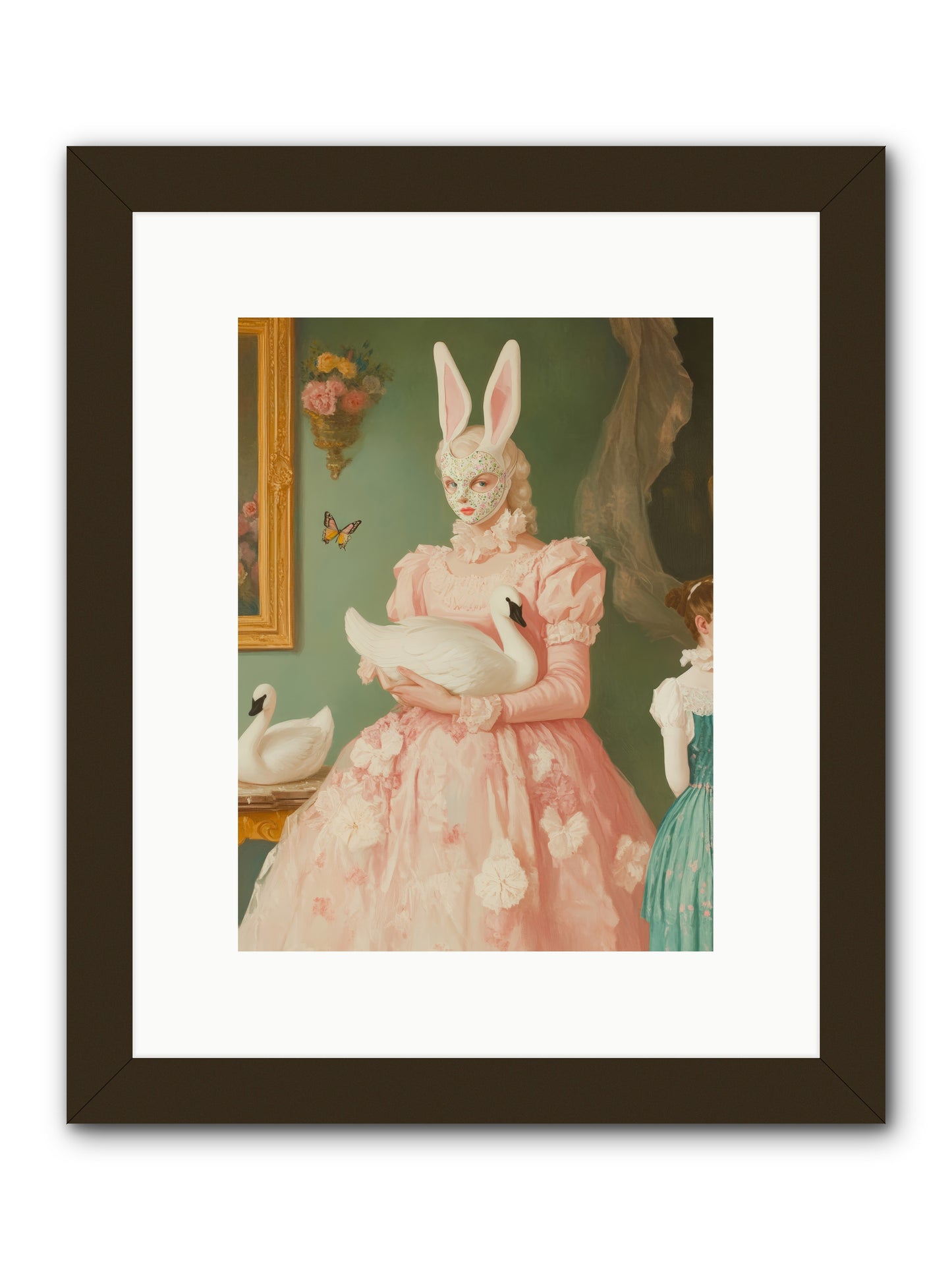 Keeper of FlightRez2 -- Framed Print - Black 9x12