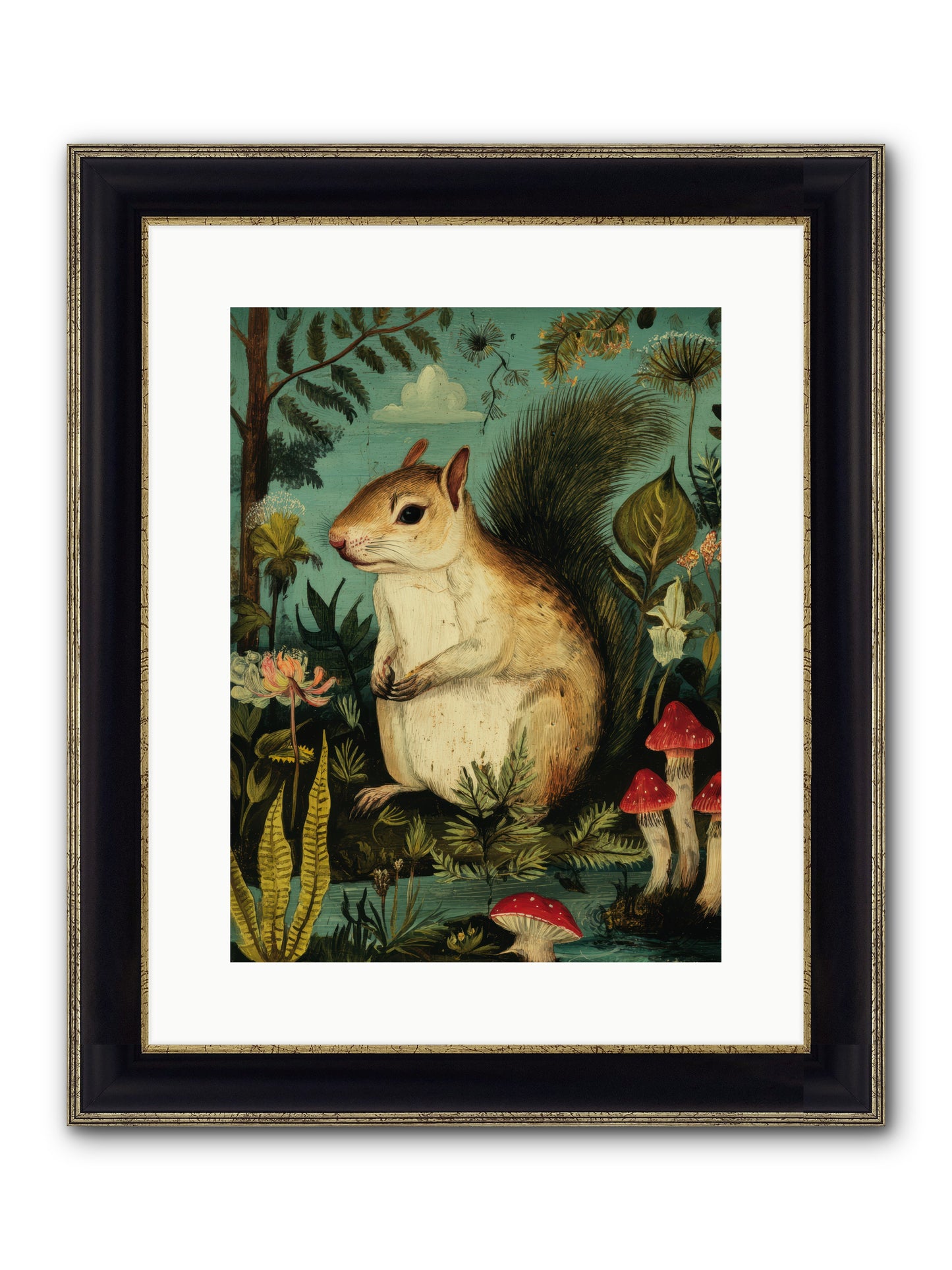 Keeper of the Undergrowth — Keeper-of-the-Undergrowth-12x16-Framed-Print-Black-Gold.jpg