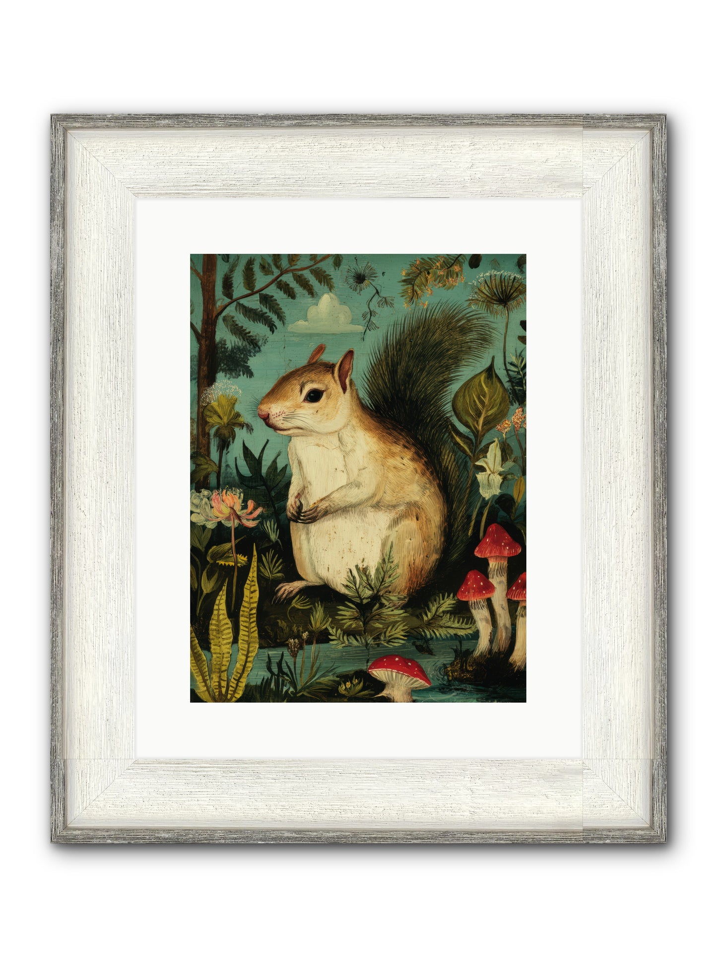 Keeper of the Undergrowth — Keeper-of-the-Undergrowth-12x16-Framed-Print-Driftwood-White.jpg