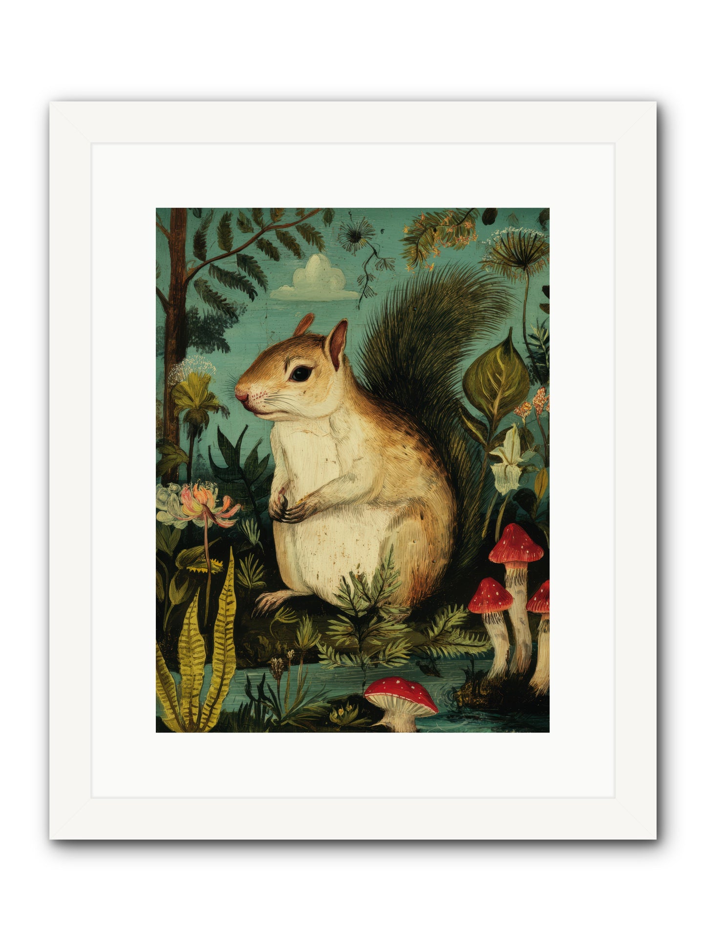 Keeper of the Undergrowth — Keeper-of-the-Undergrowth-12x16-Framed-Print-White.jpg