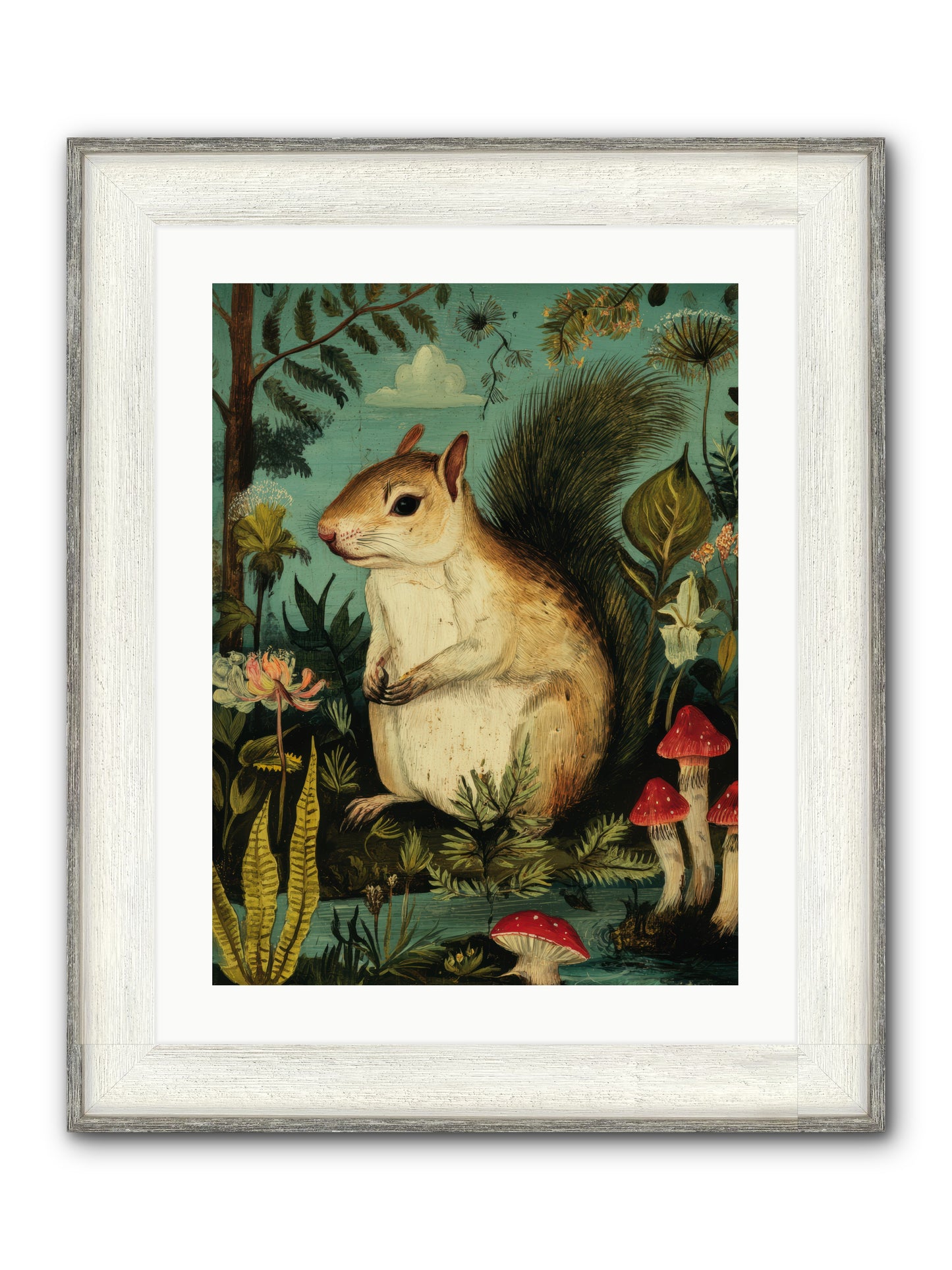 Keeper of the Undergrowth — Keeper-of-the-Undergrowth-18x24-Framed-Print-Driftwood-White.jpg