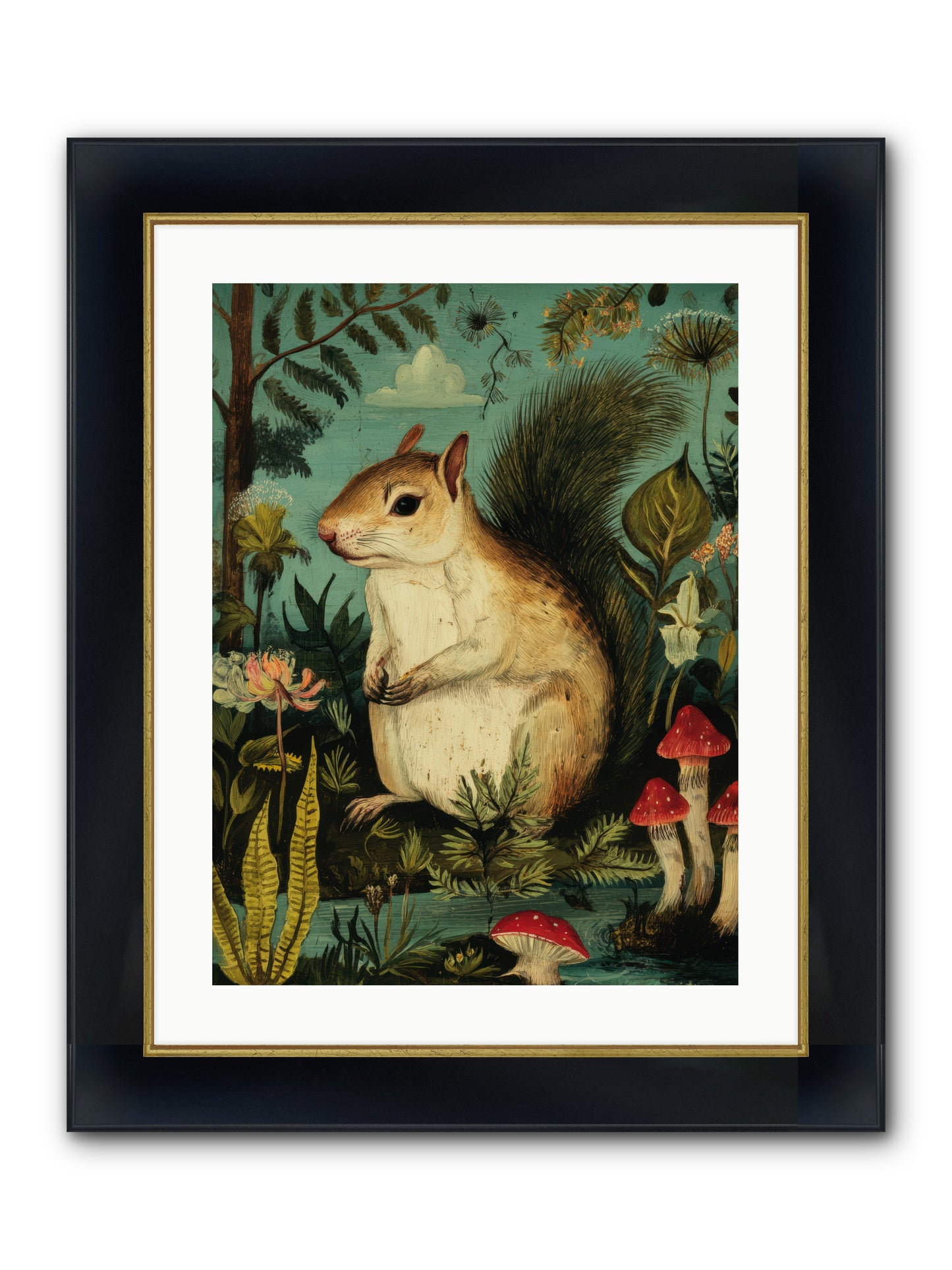 Keeper of the Undergrowth — Keeper-of-the-Undergrowth-18x24-Framed-Print-Wide-Black-w-Gold.jpg