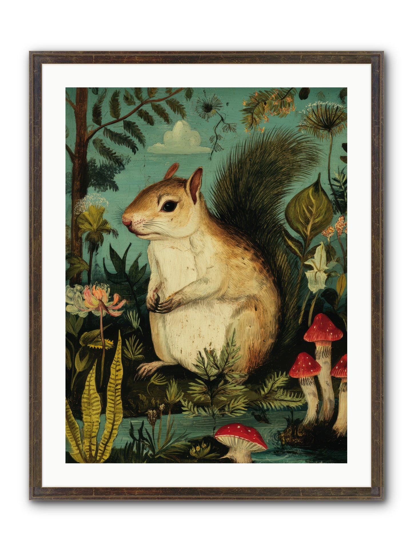 Keeper of the Undergrowth — Keeper-of-the-Undergrowth-24x32-Framed-Print-Slimwoods-Black-Gold.jpg