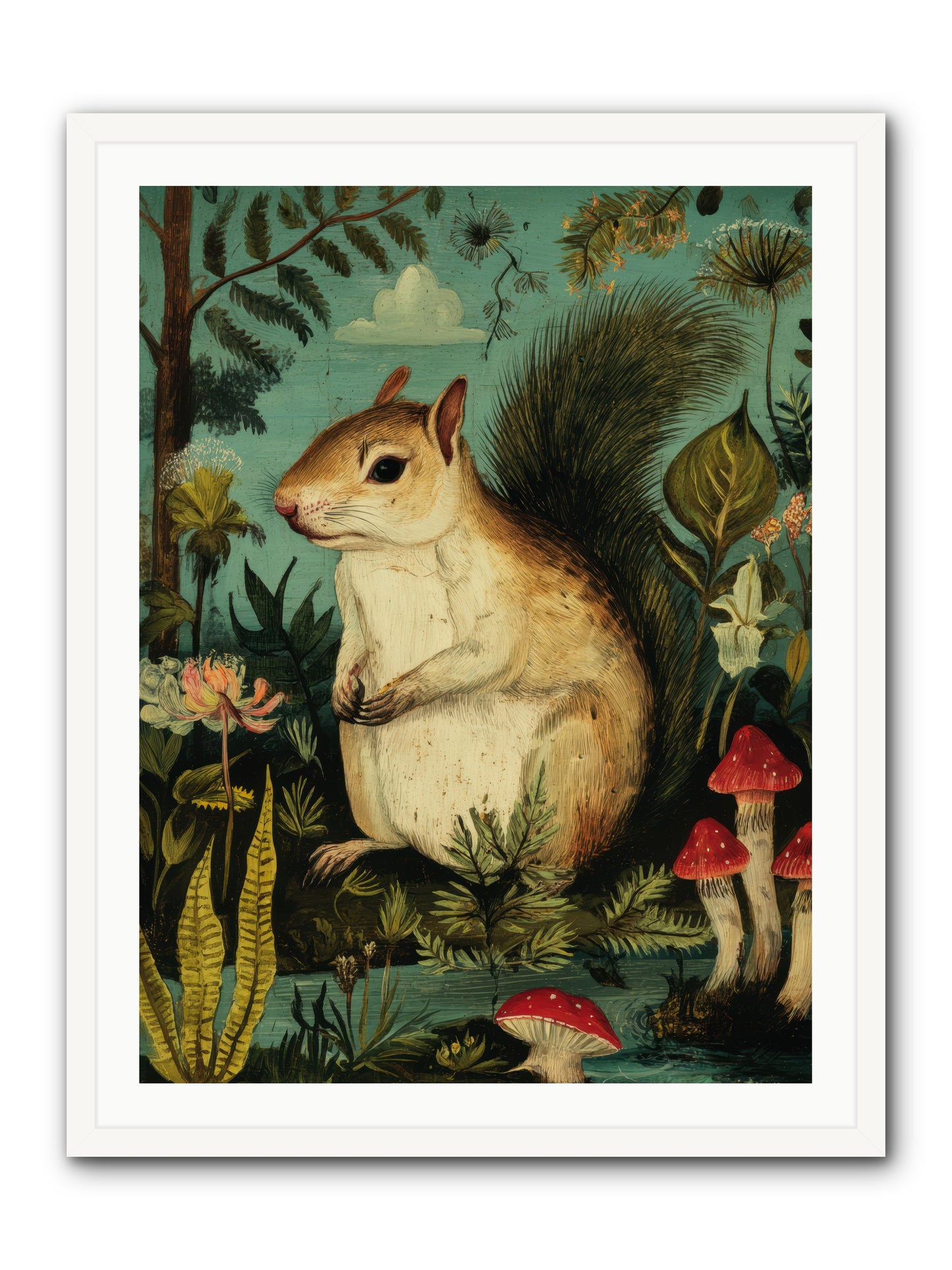 Keeper of the Undergrowth — Keeper-of-the-Undergrowth-30x40-Framed-Print-White.jpg