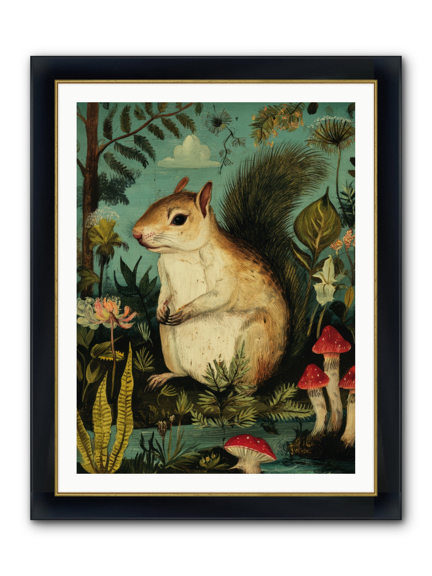 Keeper of the Undergrowth — Keeper-of-the-Undergrowth-30x40-Framed-Print-Wide-Black-w-Gold.jpg