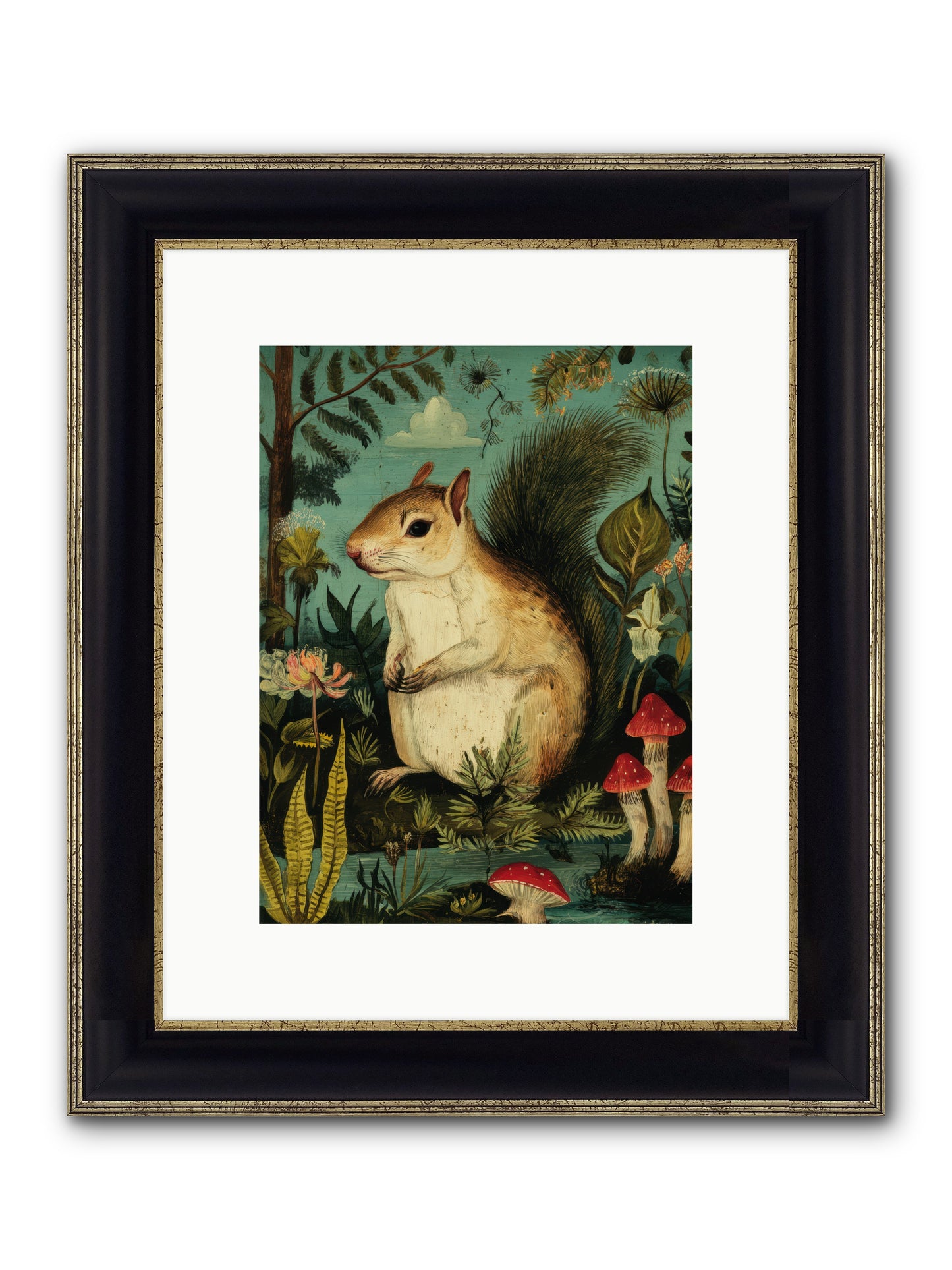 Keeper of the Undergrowth — Keeper-of-the-Undergrowth-9x12-Framed-Print-Black-Gold.jpg