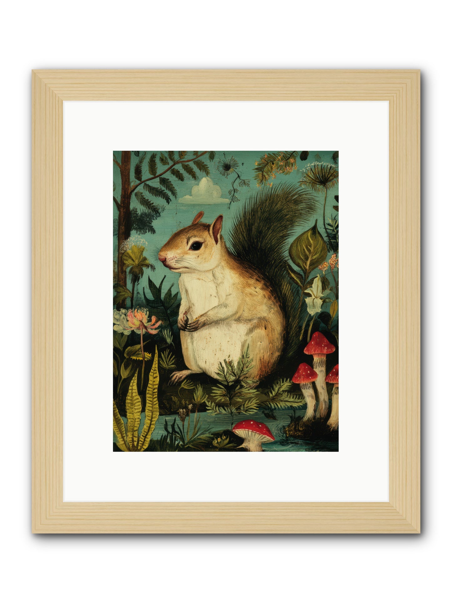 Keeper of the Undergrowth — Keeper-of-the-Undergrowth-9x12-Framed-Print-Natural.jpg