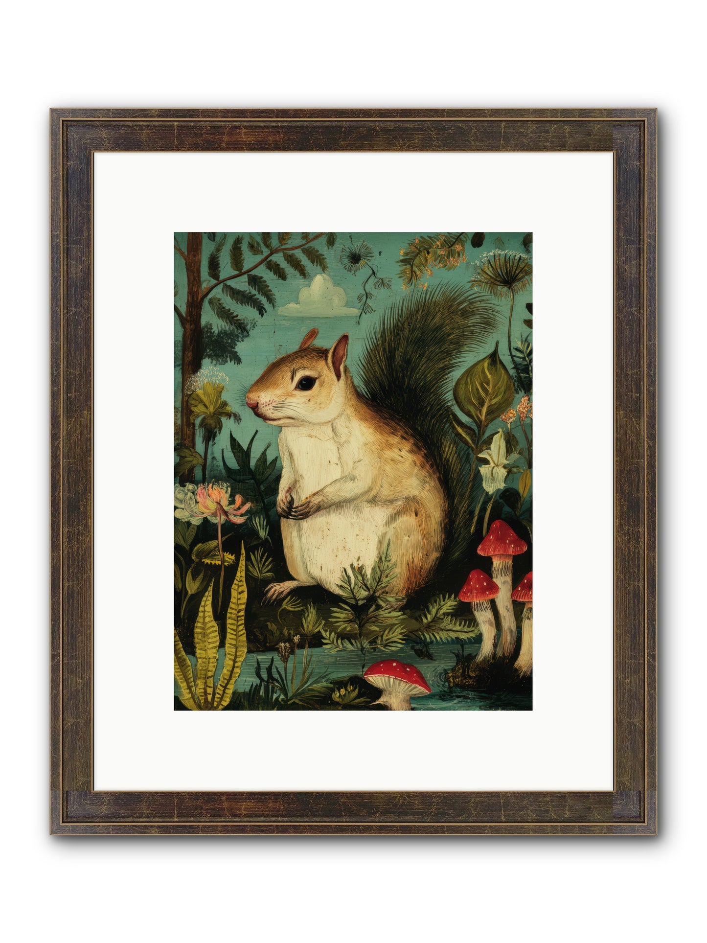 Keeper of the Undergrowth — Keeper-of-the-Undergrowth-9x12-Framed-Print-Slimwoods-Black-Gold.jpg