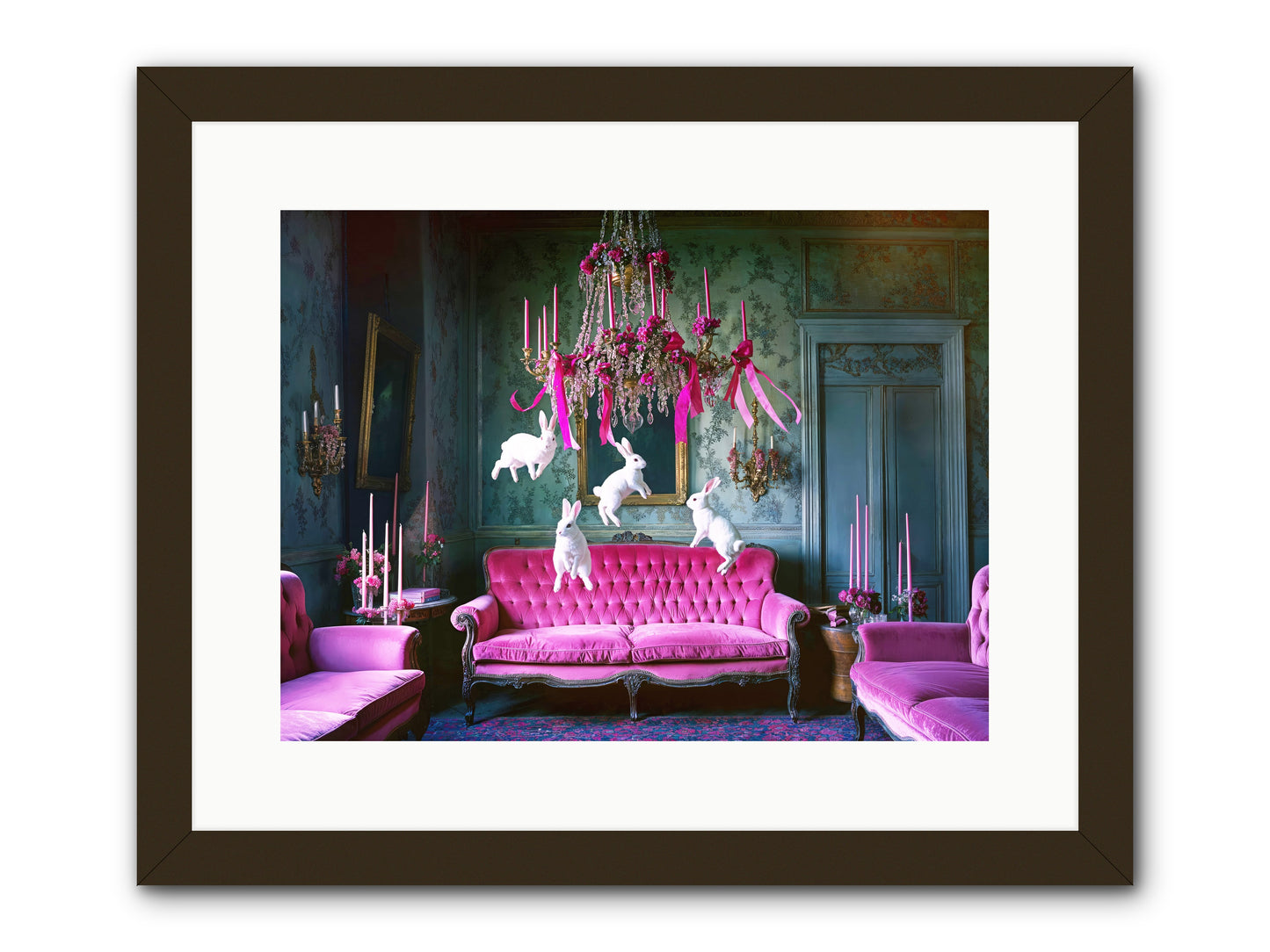 Keepers of Earth Magic-REZ-standard-scale-6 00x -- Framed Print - Black 16x12