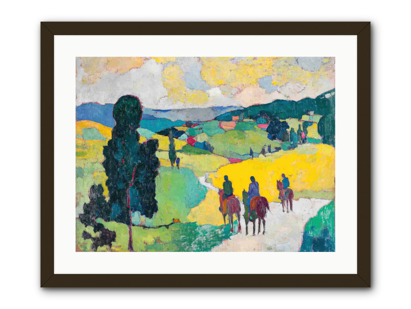 Keepers of Horizons -- Framed Print - Black 24x18