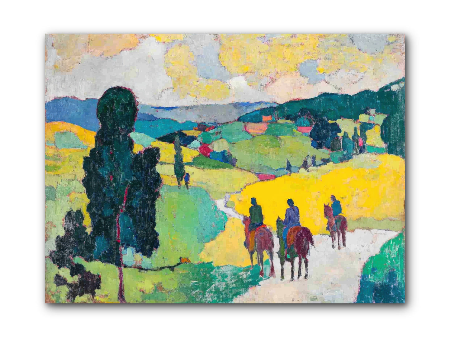Keepers of Horizons -- Wrapped Canvas 12x9