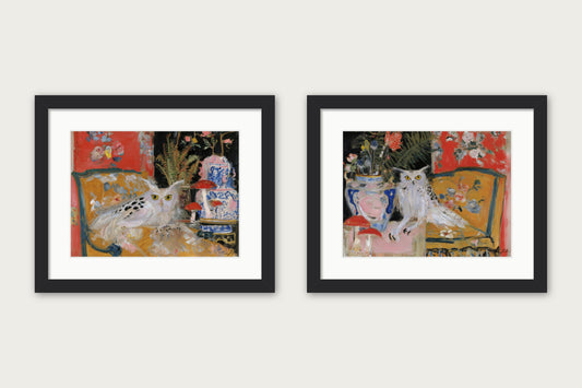 Keepers Of The Small Hours - Framed Print - Black, 16x12