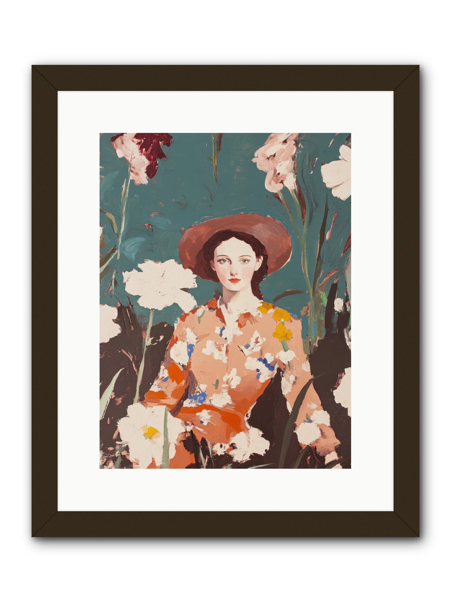 Kindred Spirit -- Framed Print - Black 12x16