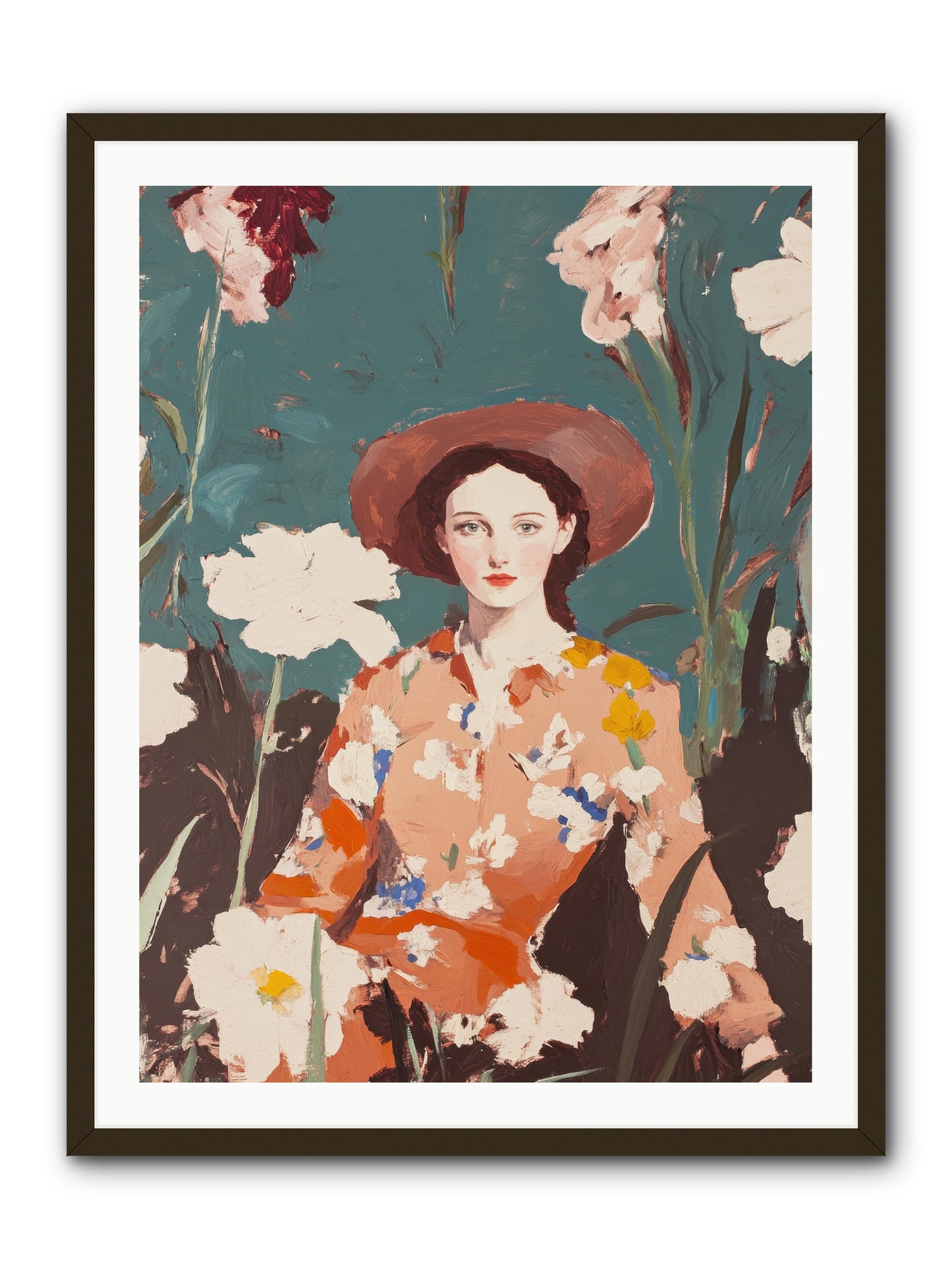 Kindred Spirit -- Framed Print - Black 30x40