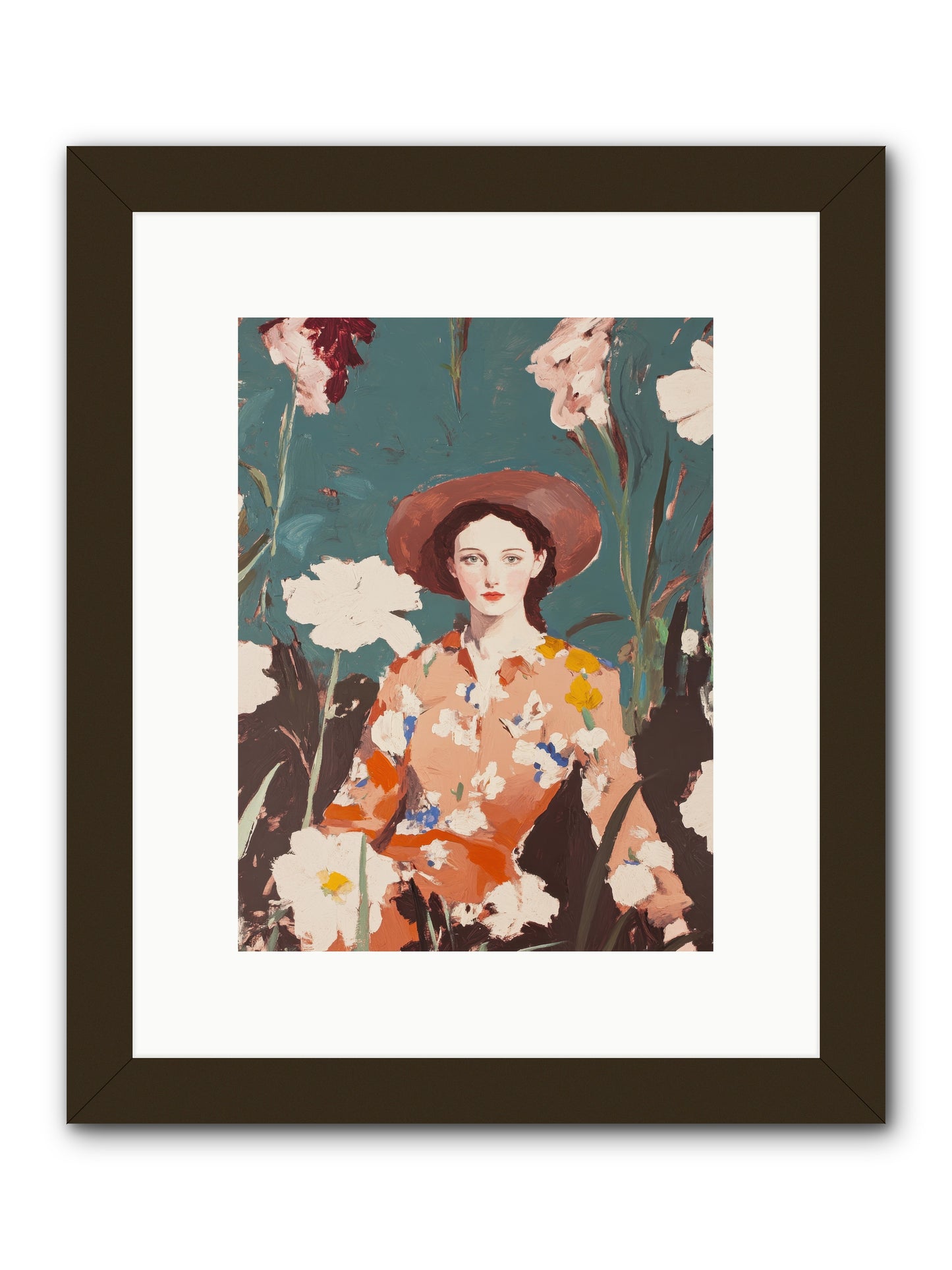 Kindred Spirit -- Framed Print - Black 9x12