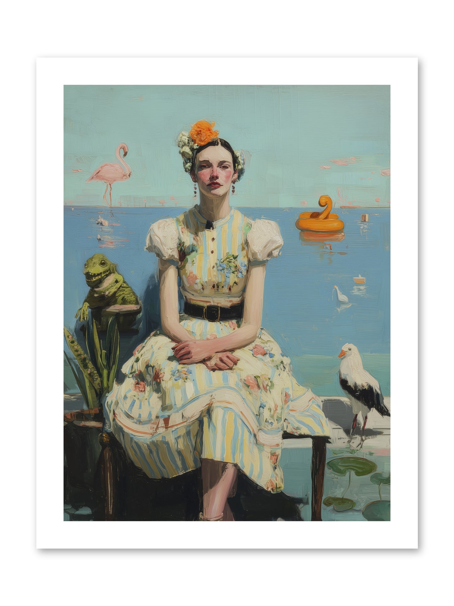 Kindred Spirits -- Loose Canvas Print 12x16
