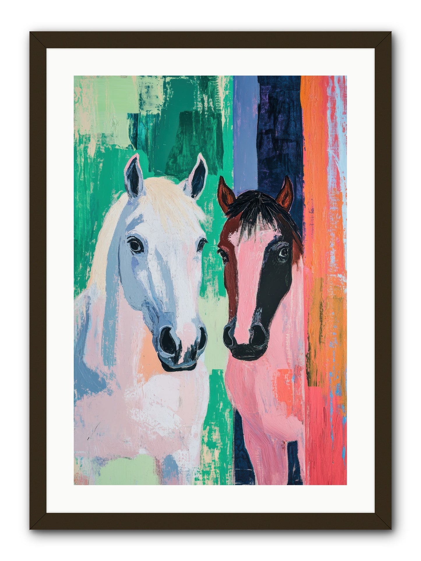 Kindred Spirits -- Framed Print - Black 20x30