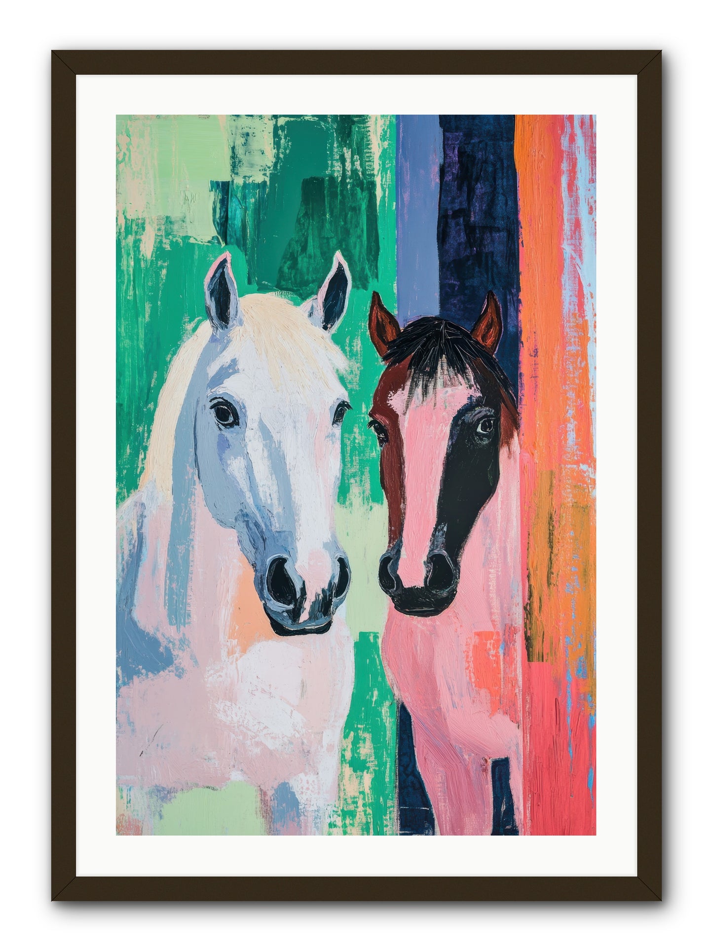 Kindred Spirits -- Framed Print - Black 24x36