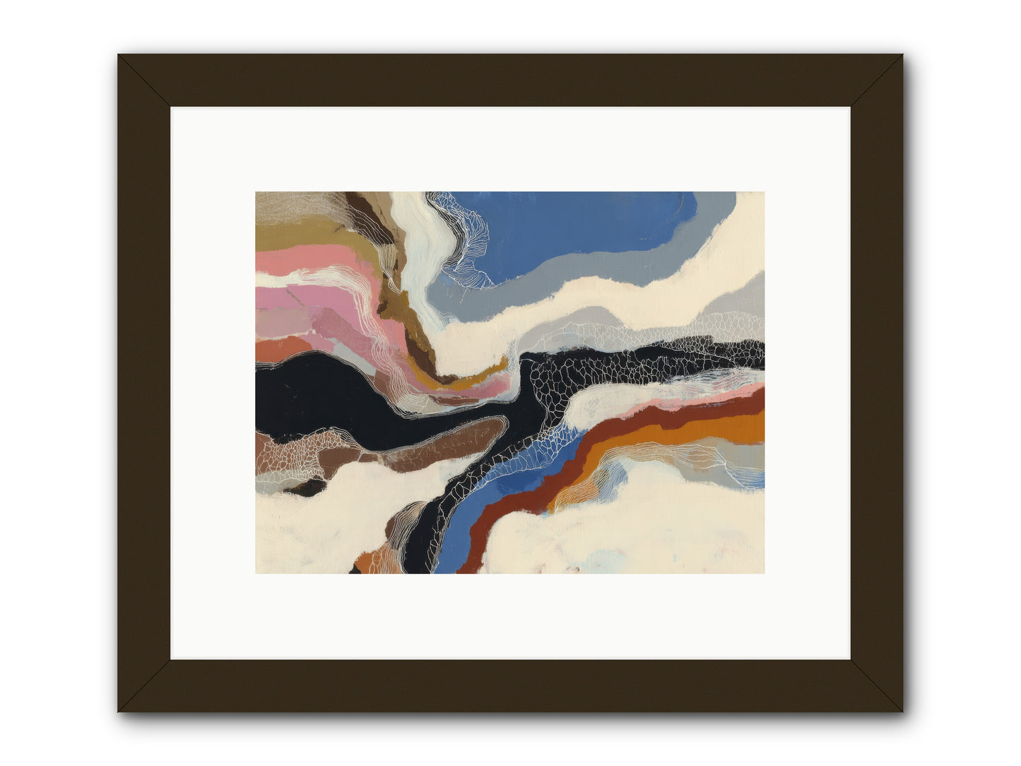Kismet -- Framed Print - Black 12x9